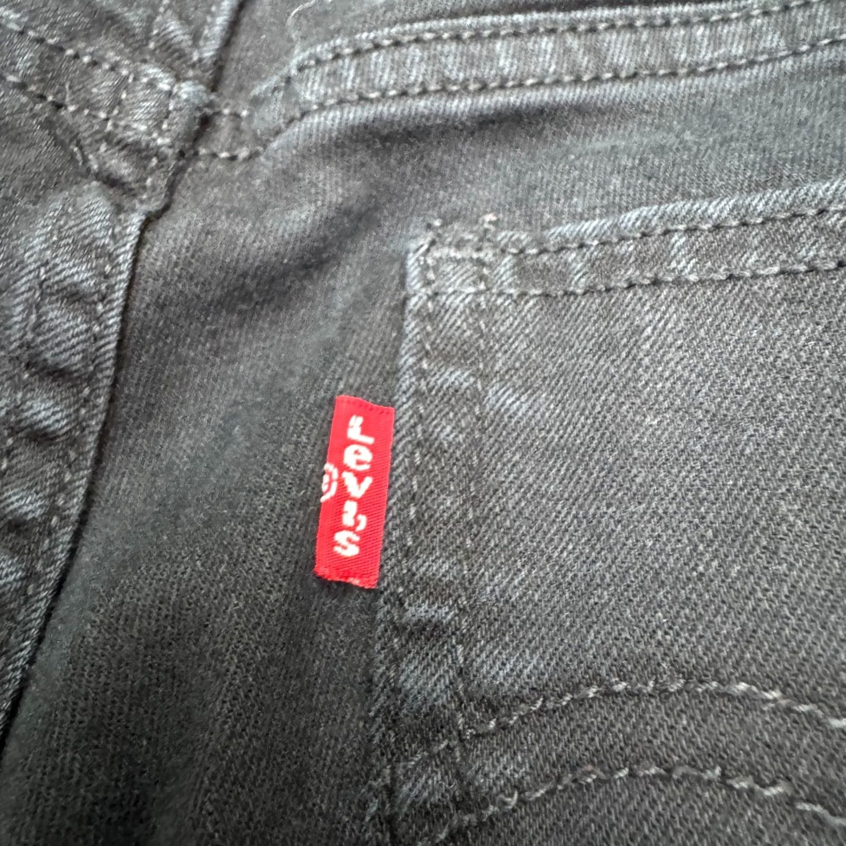 Levi's Levi's 512 Slim Fit Taper Denim Jeans Womens 30x32 Black Cotton Blend Stretch Size 30" / US 8 / IT 44 - 7 Thumbnail