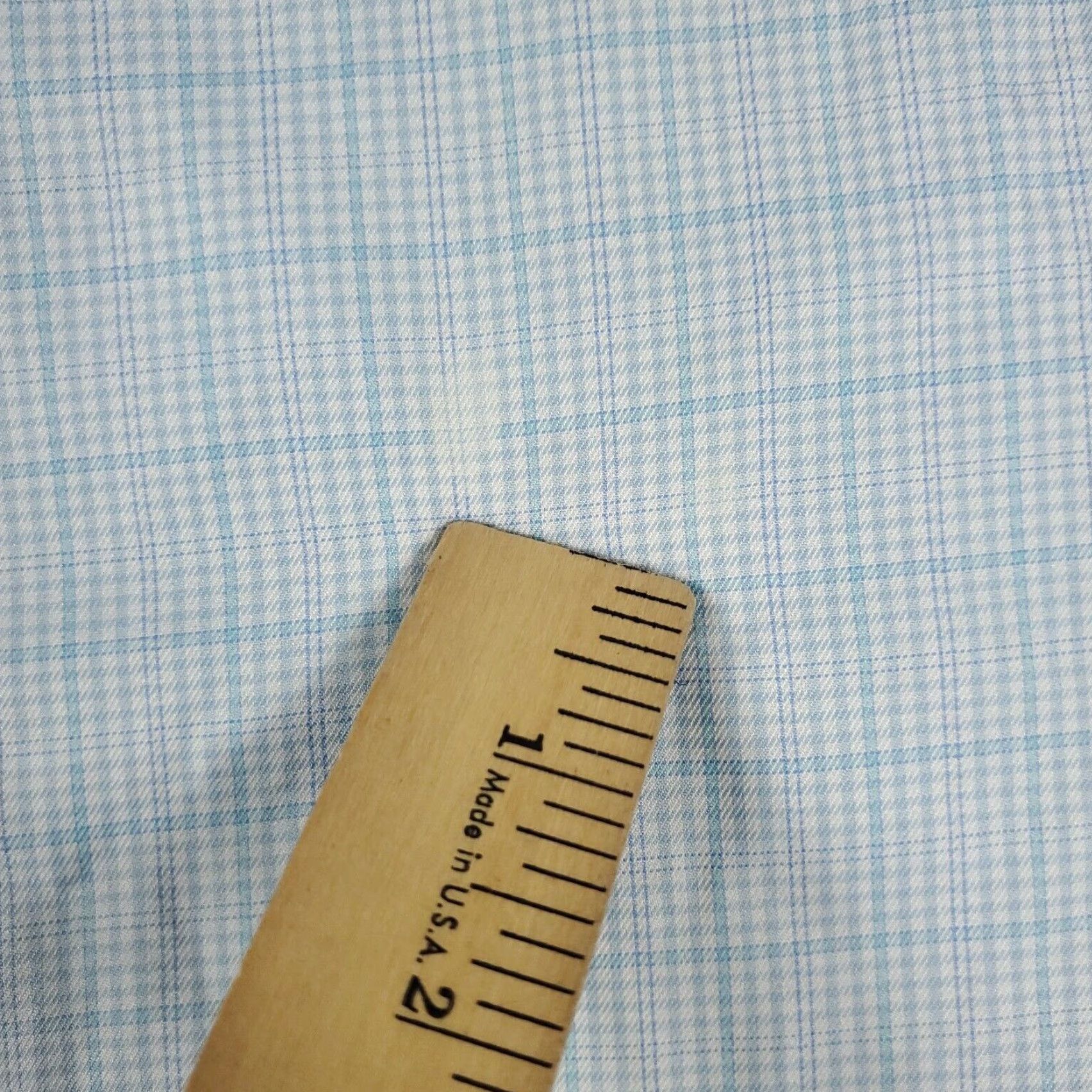 Brooks Brothers VINTAGE Brooks Brothers Dress Shirt Men 18 Blue Plaid Long Sleeve Business Casual Formal Workwear Size 48R - 4 Thumbnail