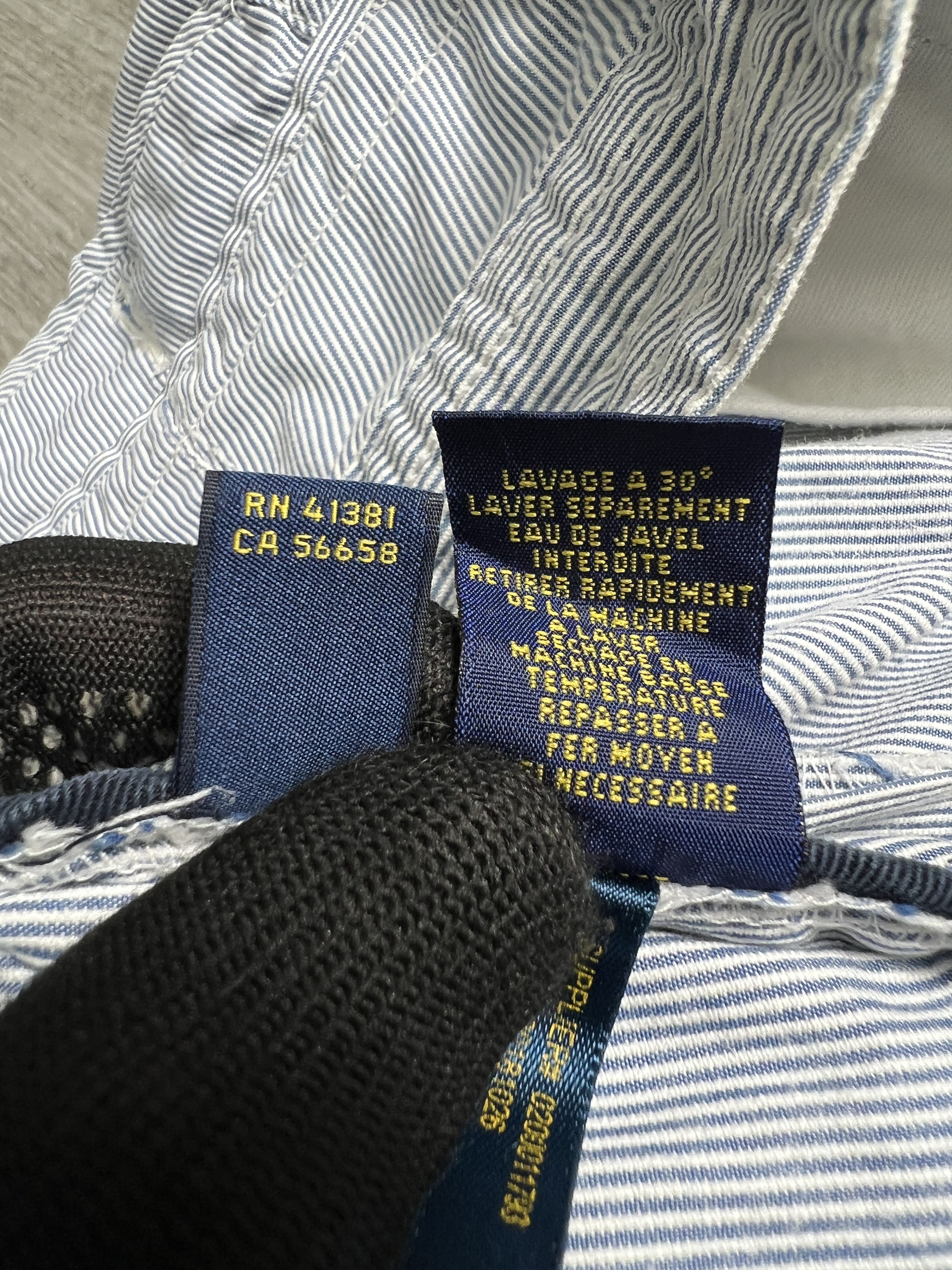 Polo Ralph Lauren Polo Ralph Lauren Seersucker Cargo Short JKA490 Size US 39 - 6 Thumbnail
