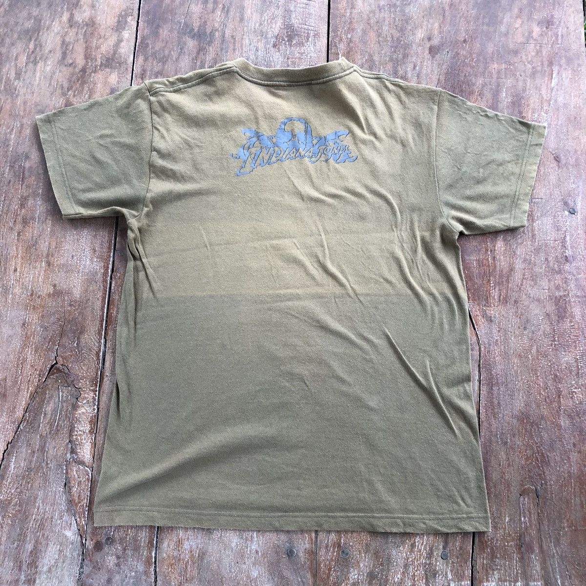 Vintage Vintage Indiana Jones Movie Rare T Shirt Size US M / EU 48-50 / 2 - 3 Thumbnail