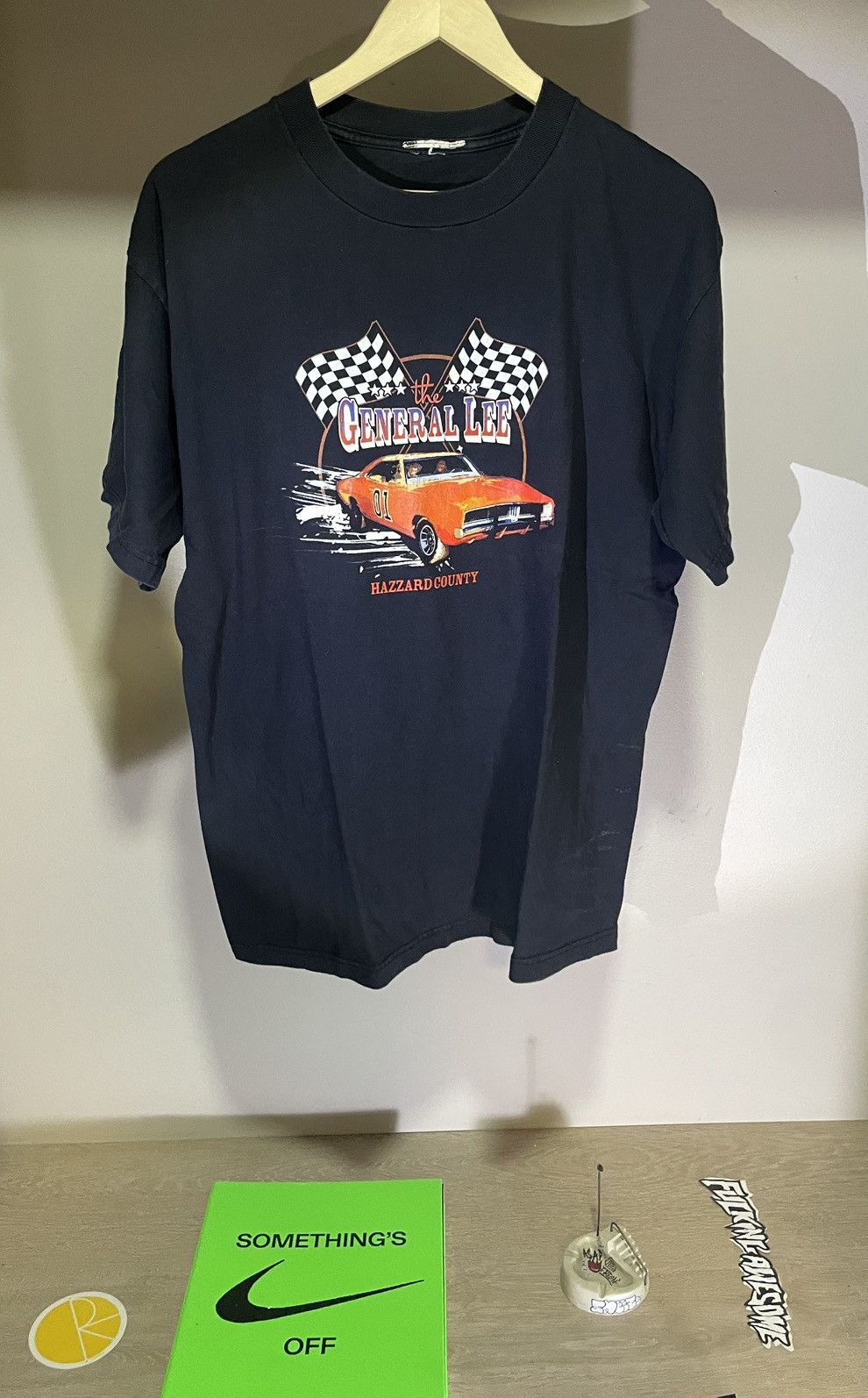 Vintage General Lee Hazzard Country Size US XL / EU 56 / 4 - 1 Thumbnail