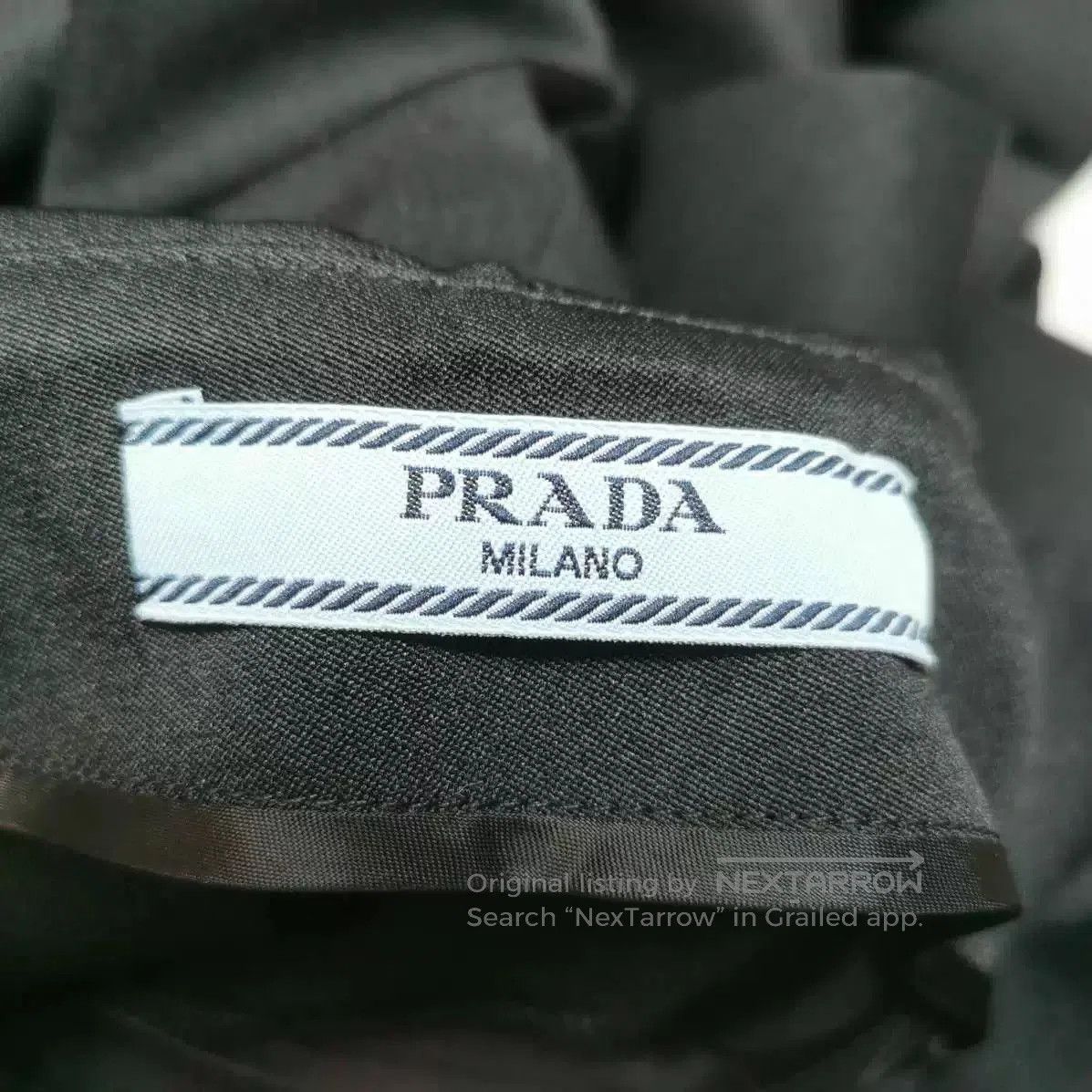 Prada Prada Color-Block Pleated Skirt Size 38. Size 37" - 3 Thumbnail
