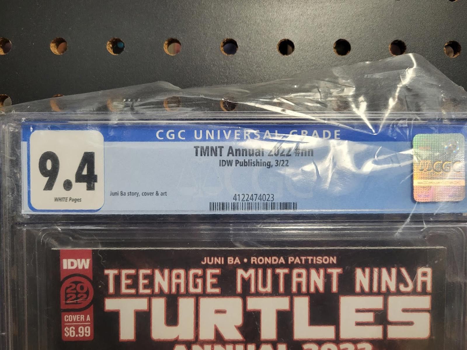 Other Teenage Mutant Ninja Turtles Annual 2022 CGC 9.4 Graded Size ONE SIZE - 2 Thumbnail