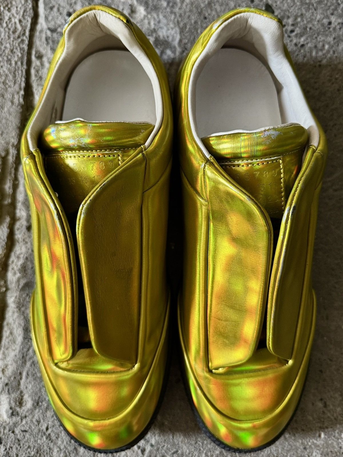 Maison Margiela Maison Margiela - Future - Metallic Low Top Sneaker Size US 8 / EU 41 - 8 Thumbnail