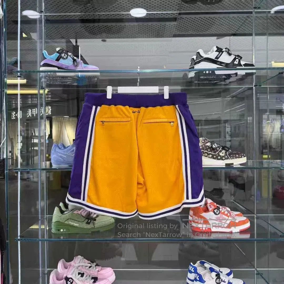 Japanese Brand Lakers Basketball Shorts. Size US 34 / EU 50 - 2 Thumbnail