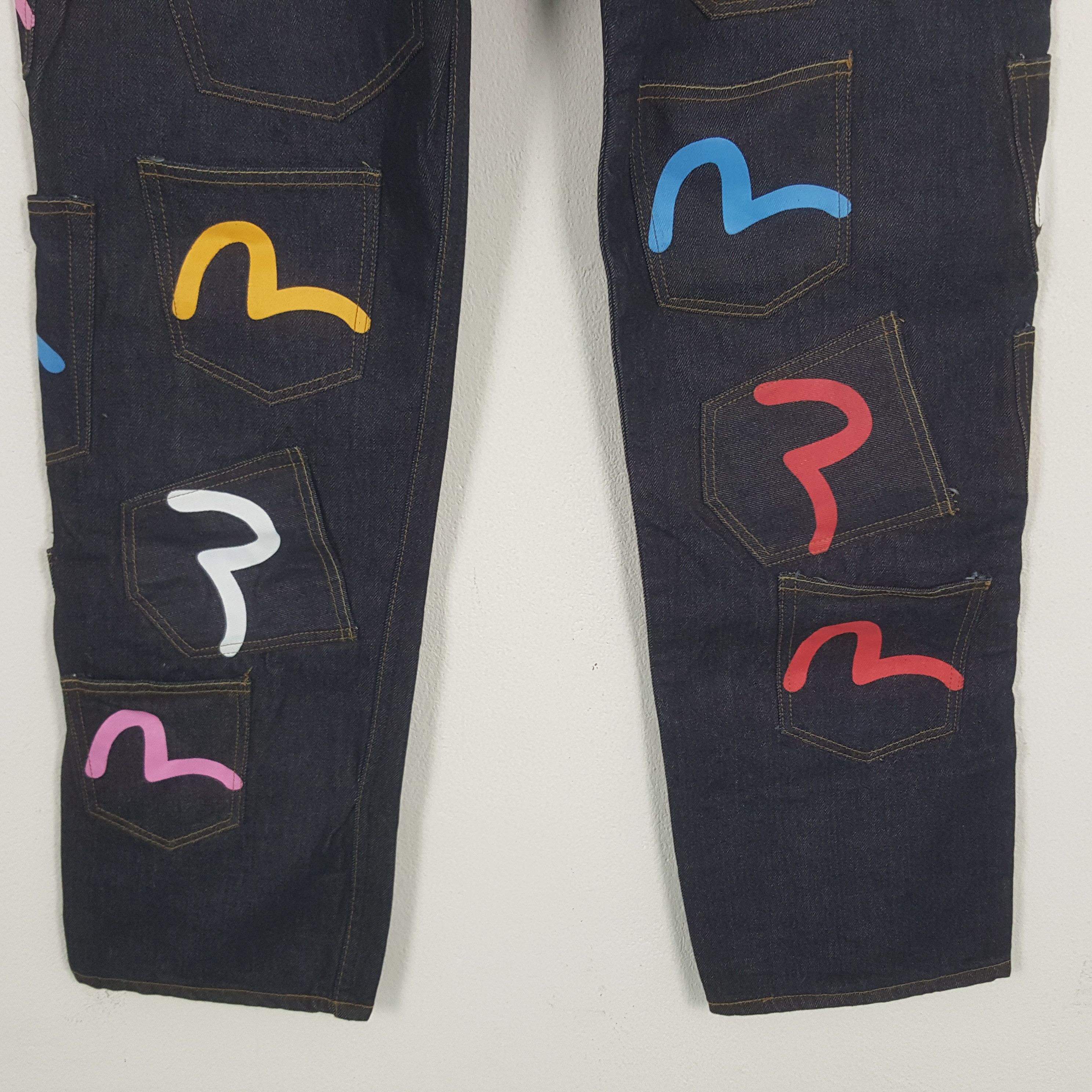 Japanese Brand Vintage Evisu Japanese Brand Daicock Denim Jeans C280N26 Size US 34 / EU 50 - 3 Thumbnail