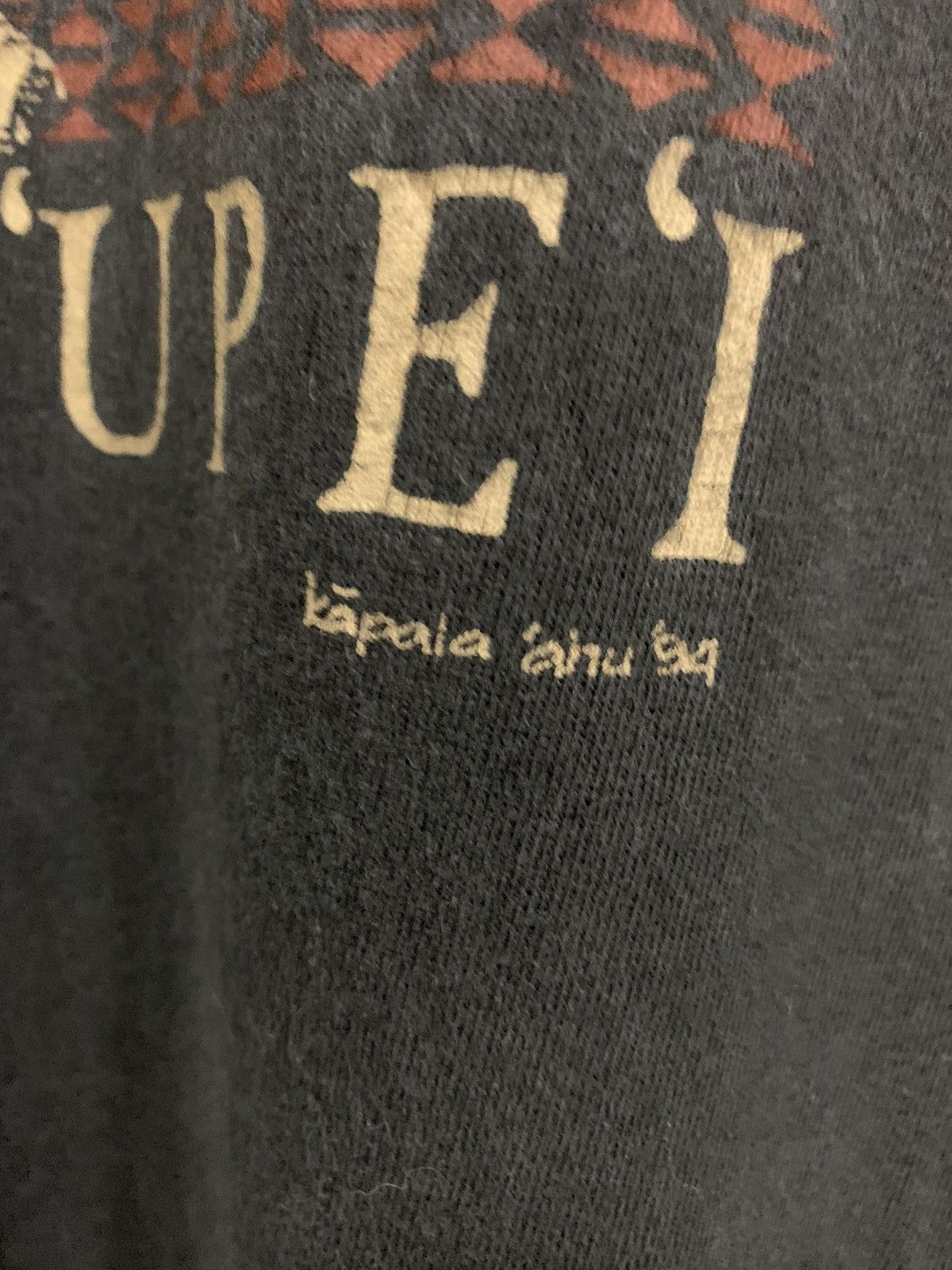 Vintage 90’s Faded Molokai Ka Hula Piko Hawaii T Shirt Size US L / EU 52-54 / 3 - 10 Thumbnail