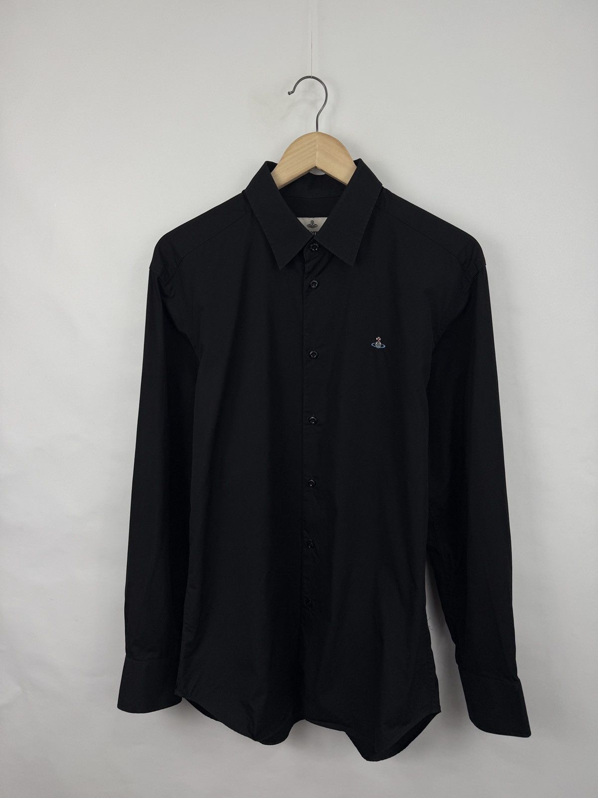 Vivienne Westwood 🇮🇹 Vivienne Westwood Orb Embroidered Luxury Classic Shirt Size US L / EU 52-54 / 3 - 2 Thumbnail