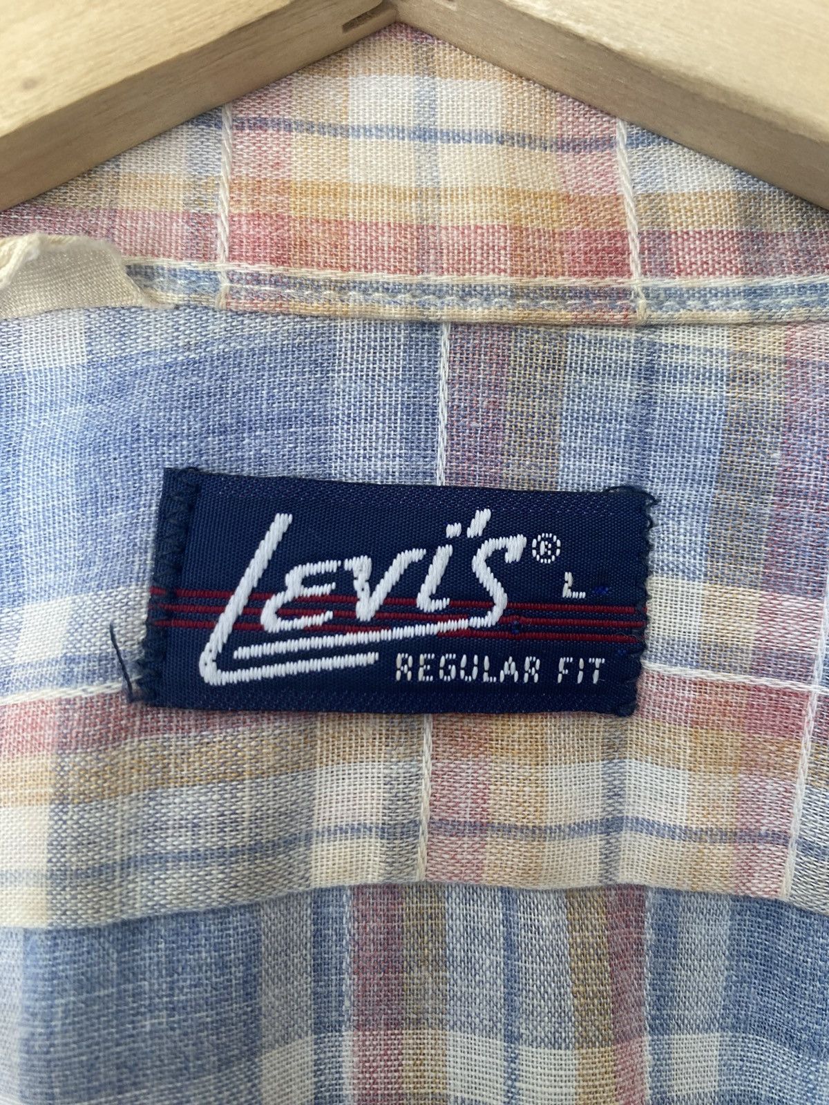Levi's Vintage Levi’s Plaid Button Shirt Size US L / EU 52-54 / 3 - 10 Thumbnail
