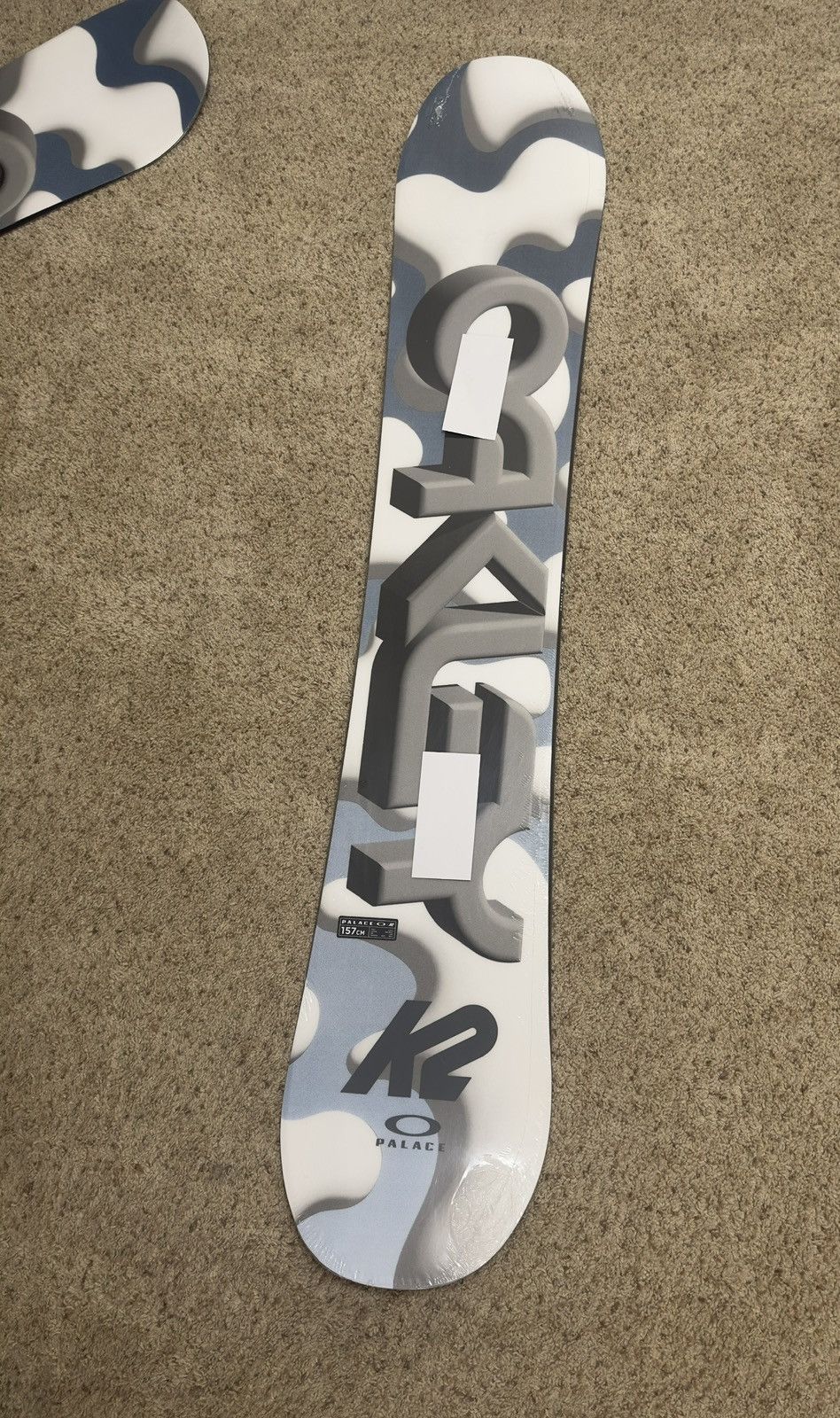 1 OF 50 PALACE x OAKLEY K2 MEDIUM SNOWBOARD 157cm