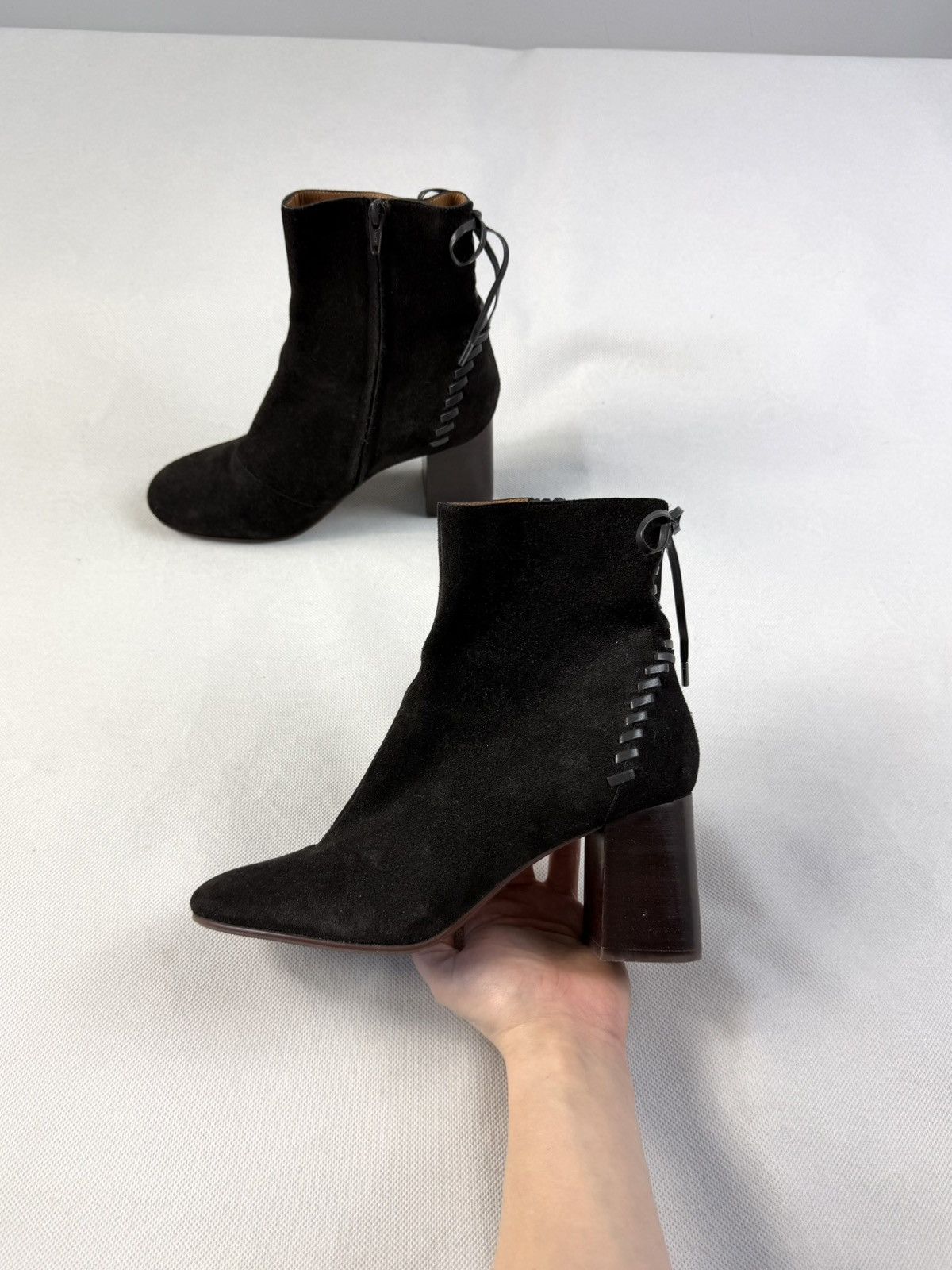 See by Chloe See by Chloe Suede Ankle Boots in Dark Brown Size US 9 / IT 39 - 2 Thumbnail