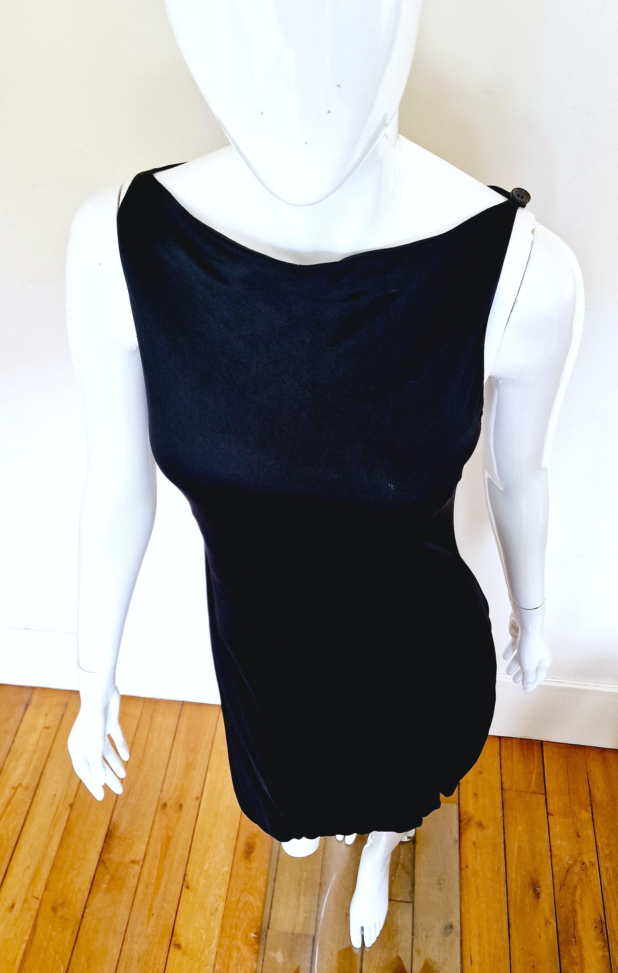Alexander McQueen Early Alexander McQueen S/S 2001 VOSS Collection Midi Dress Size M / US 6-8 / IT 42-44 - 9 Thumbnail