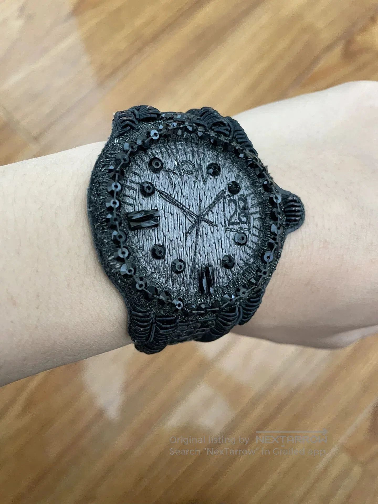 Walter Van Beirendonck black walter van beirendonck watch. Size ONE SIZE - 1 Thumbnail
