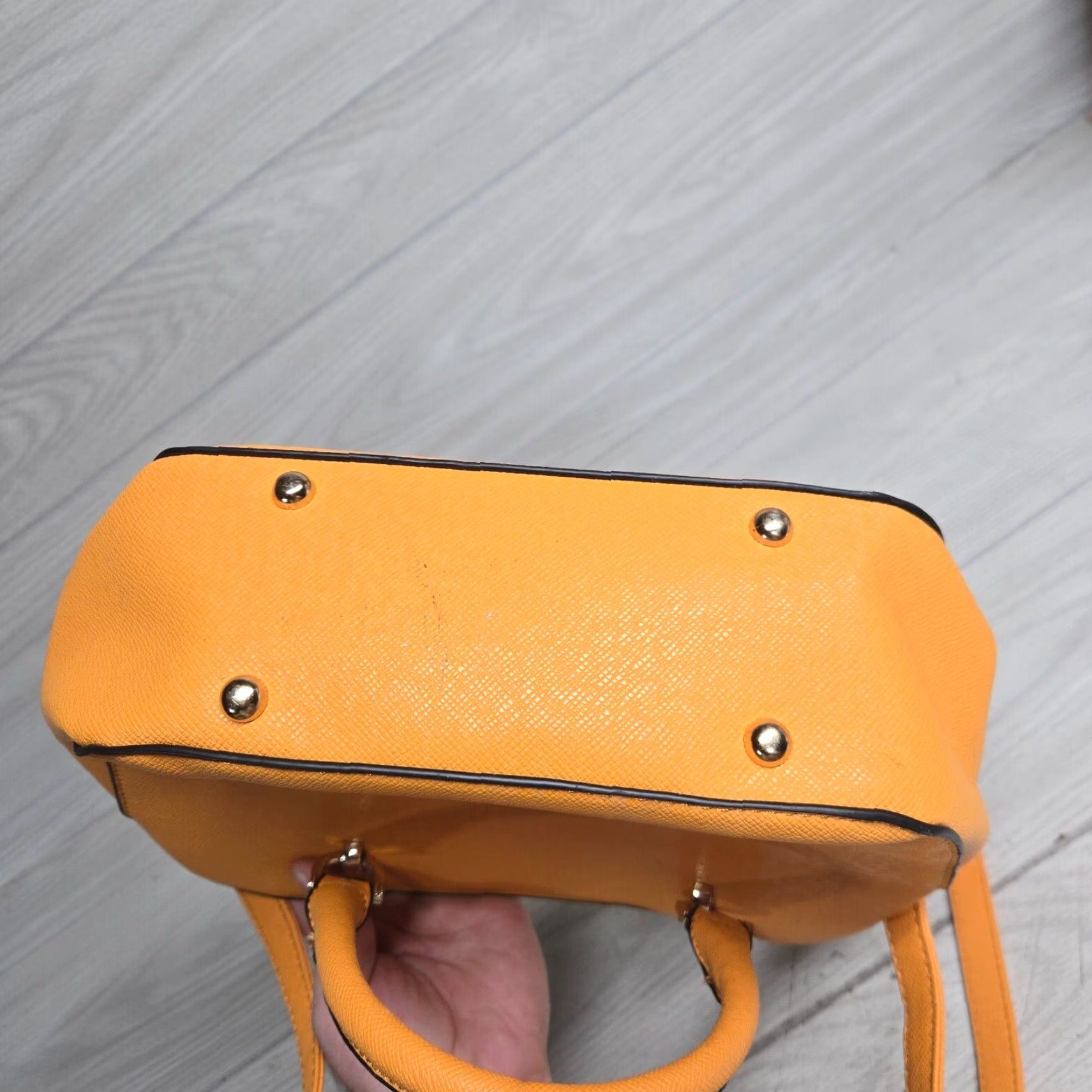London Fog LONDON FOG Leather Shoulder Purse Handbag for Women - Orange Size ONE SIZE - 7 Thumbnail