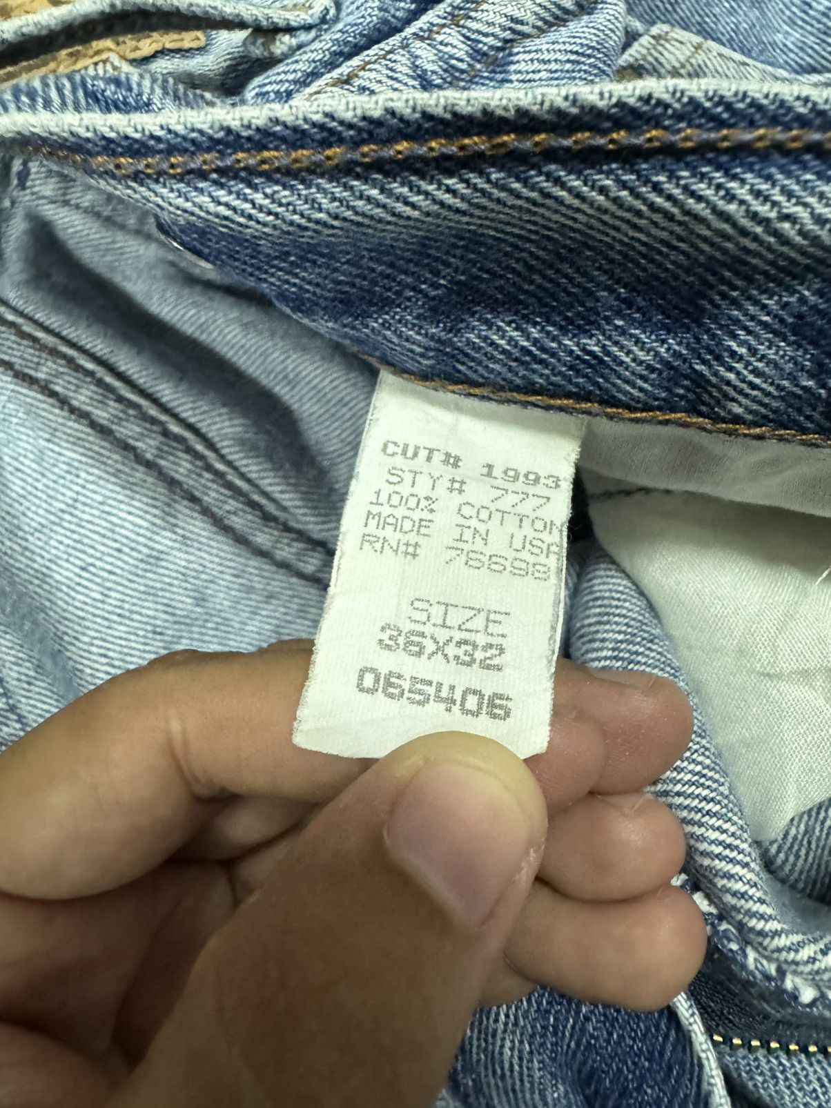 Ben Davis Vtg🔥1993 Ben Davis Workers Carpenter Jeans Size US 36 / EU 52 - 16 Thumbnail