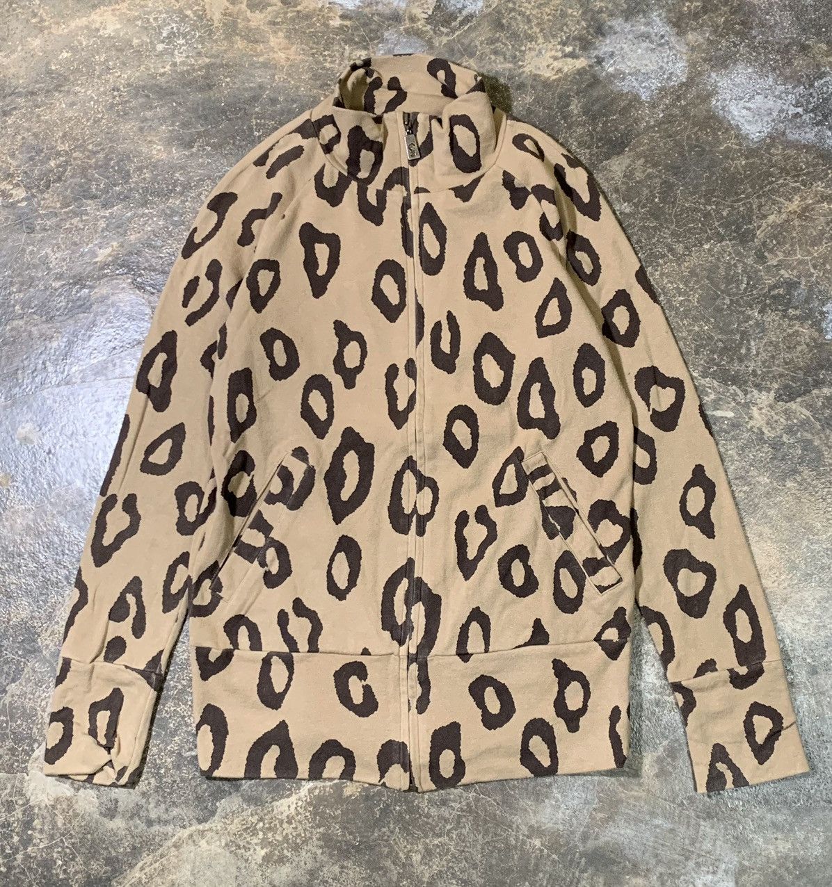 Japanese Brand Y2k style Stepman japan leopard zipper sweater like hysteric Size S / US 4 / IT 40 - 1 Thumbnail