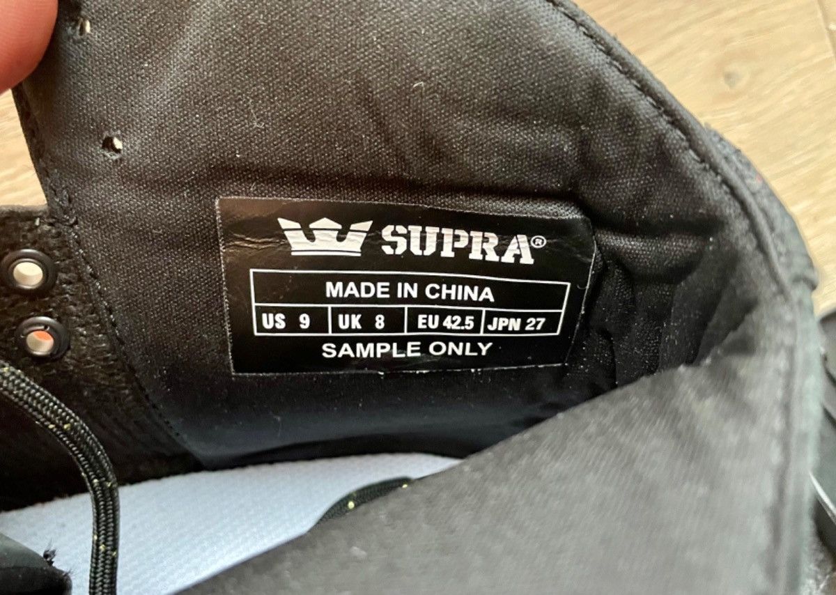 Supra NEW SUPRA Pilot Hightop SAMPLE. Size 8UK/9US/42,5EUR Size US 9 / EU 42 - 7 Thumbnail