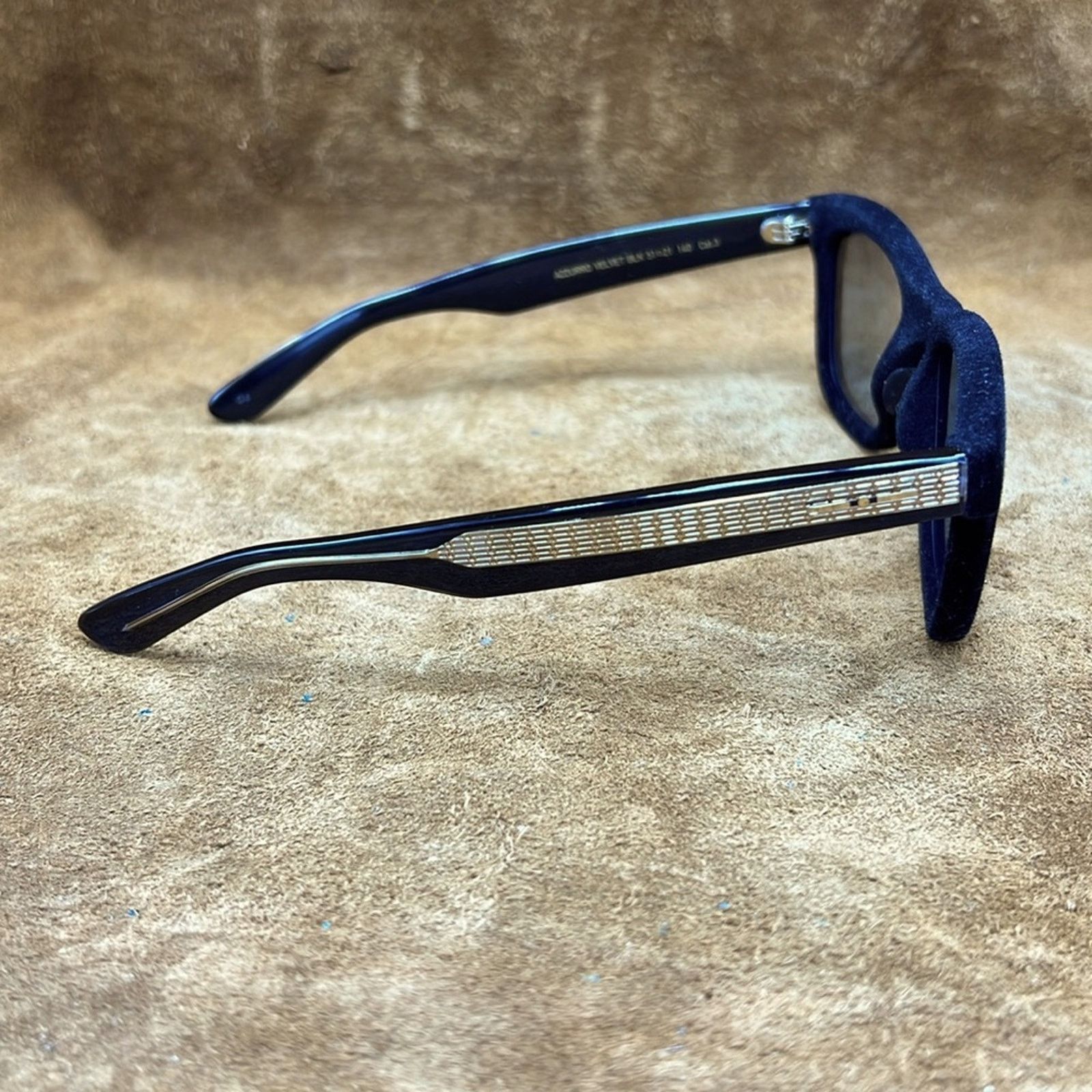 Italia Independent Italia Independent Black Velvet Trimmed Sunglasses Size ONE SIZE - 8 Thumbnail