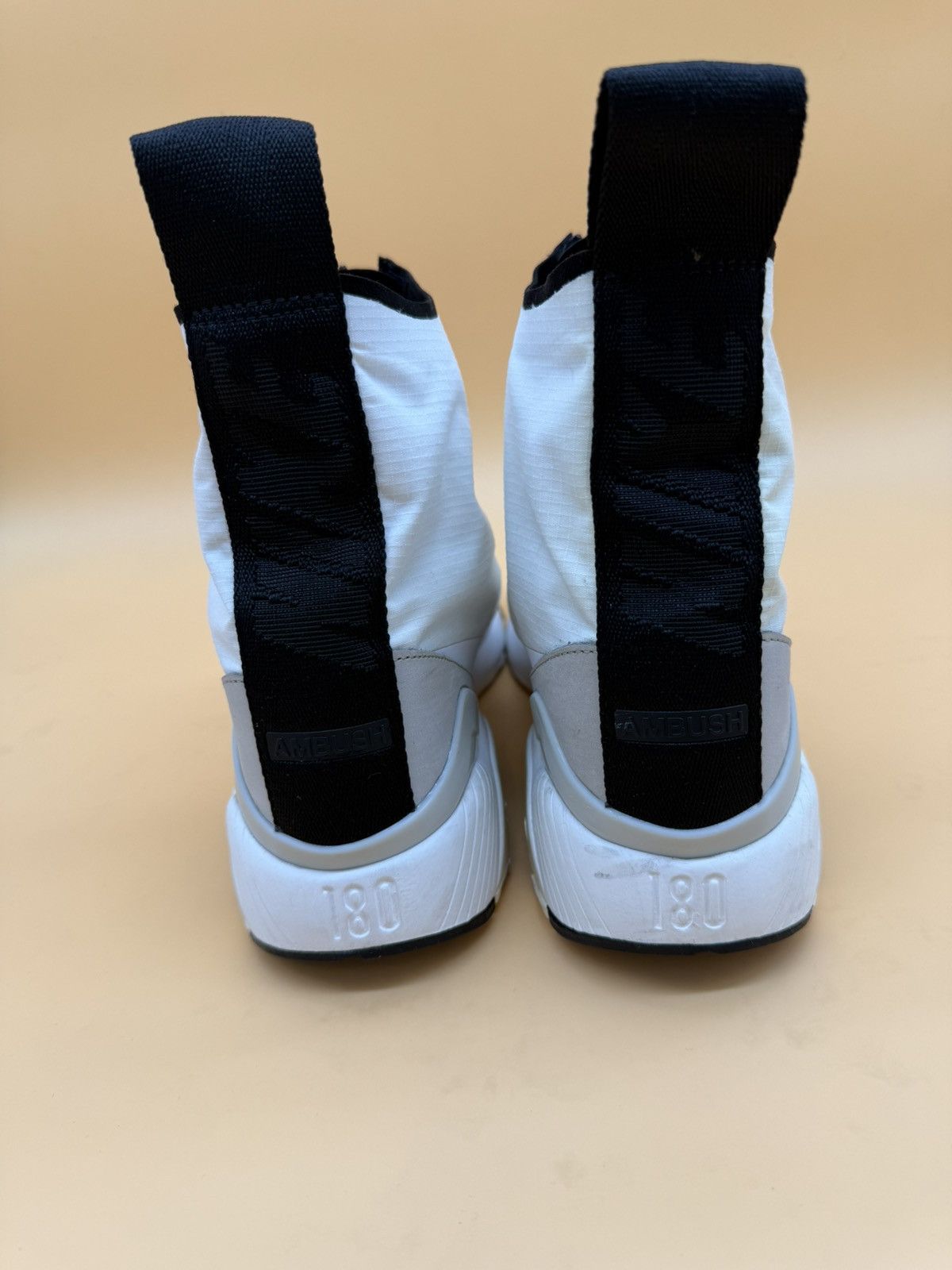 Ambush Design × Nike Nike Air Max 180 Hi x Ambush White Pale Grey BV0145-100 Size US 8 / EU 41 - 4 Thumbnail