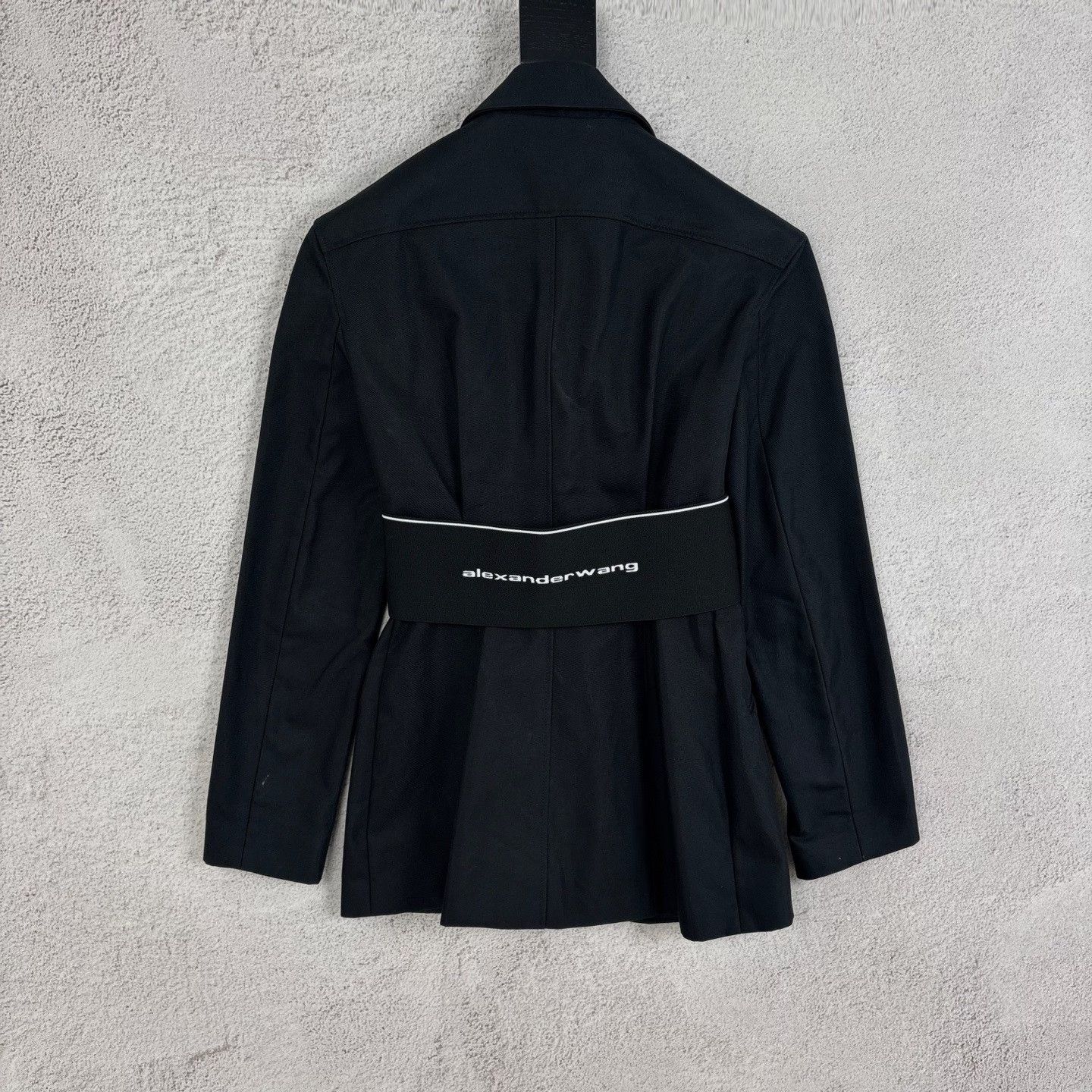Alexander Wang Alexander Wang Size4 Black belt logo jacket| Size S / US 4 / IT 40 - 2 Thumbnail
