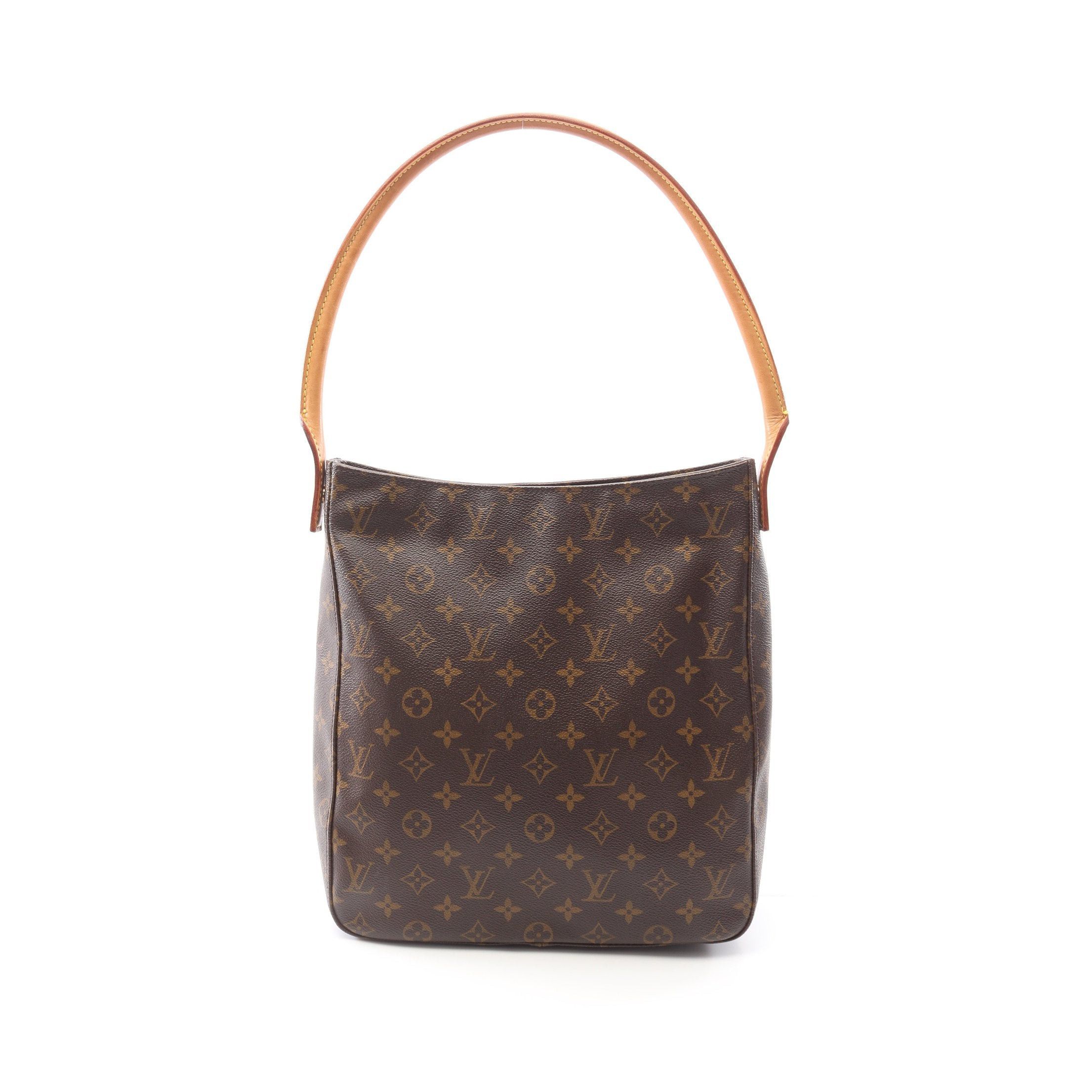 Louis Vuitton Louis Vuitton Looping Gm Monogram Shoulder Bag Leather Brown Size ONE SIZE - 1 Thumbnail