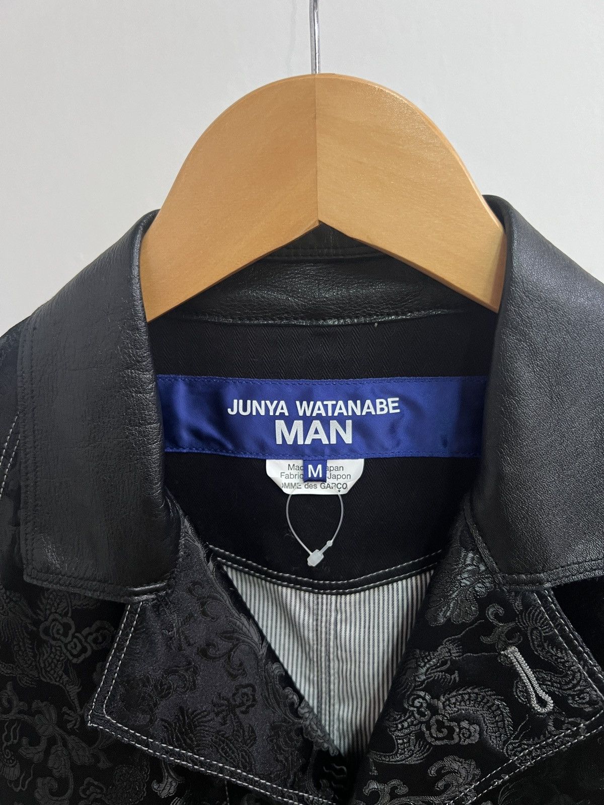 Comme des Garcons SS22 Junya Watanabe Man Jacquard Shop Long Coat Jacket Size US M / EU 48-50 / 2 - 4 Thumbnail