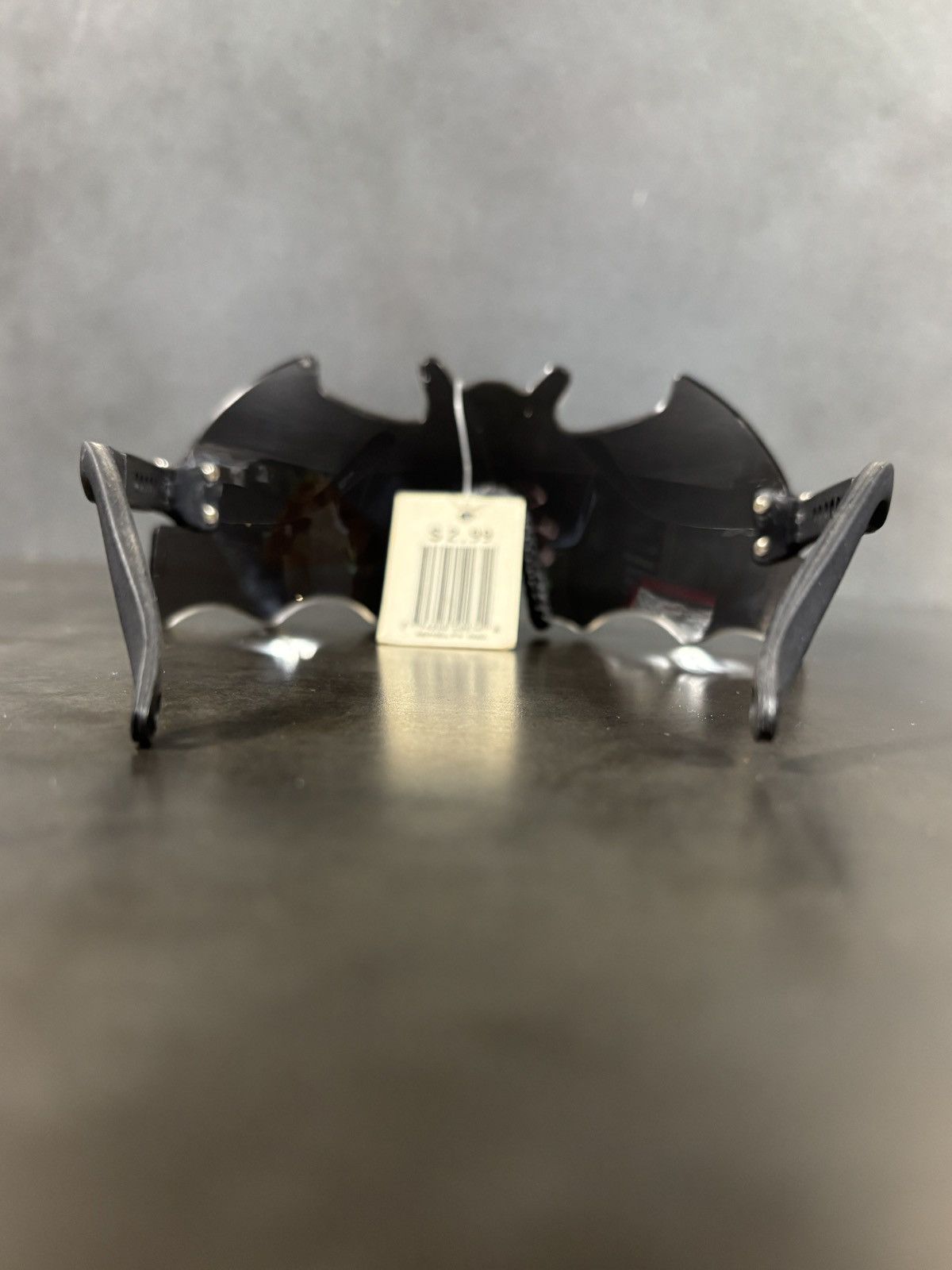 Vintage Vintage Batman Sunglasses 90s Novelty Bat Glasses Shield Y2K Size ONE SIZE - 8 Thumbnail