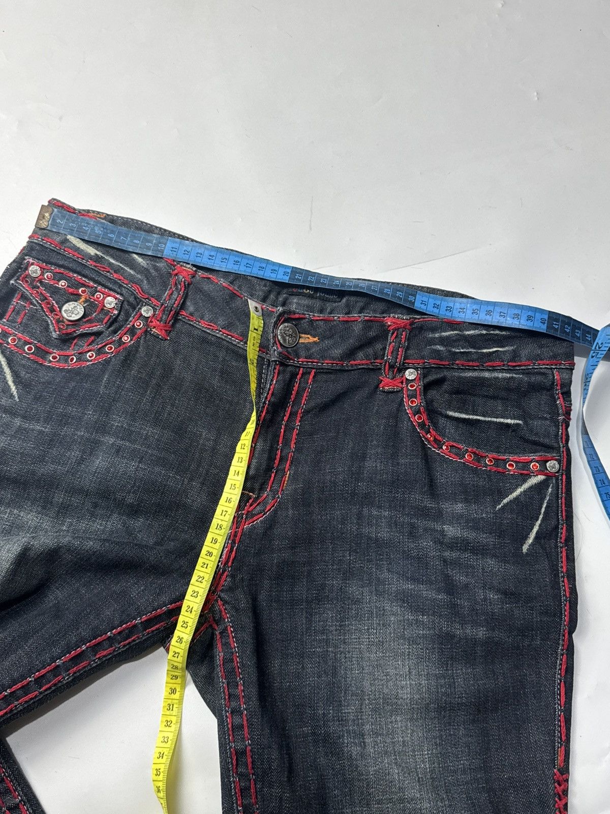 If Six Was Nine Japanese Denim Coco Jeans Styled Size US 30 / EU 46 - 5 Thumbnail