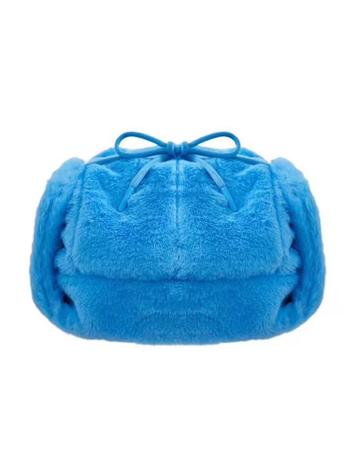 VIBE Vintage Blue Cat Ushanka Autumn Winter Warm Hat Size ONE SIZE - 5 Thumbnail
