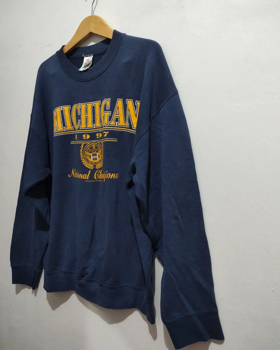 Other Vintage Michigan 90s National Champions Crewneck Size US XL / EU 56 / 4 - 6 Thumbnail