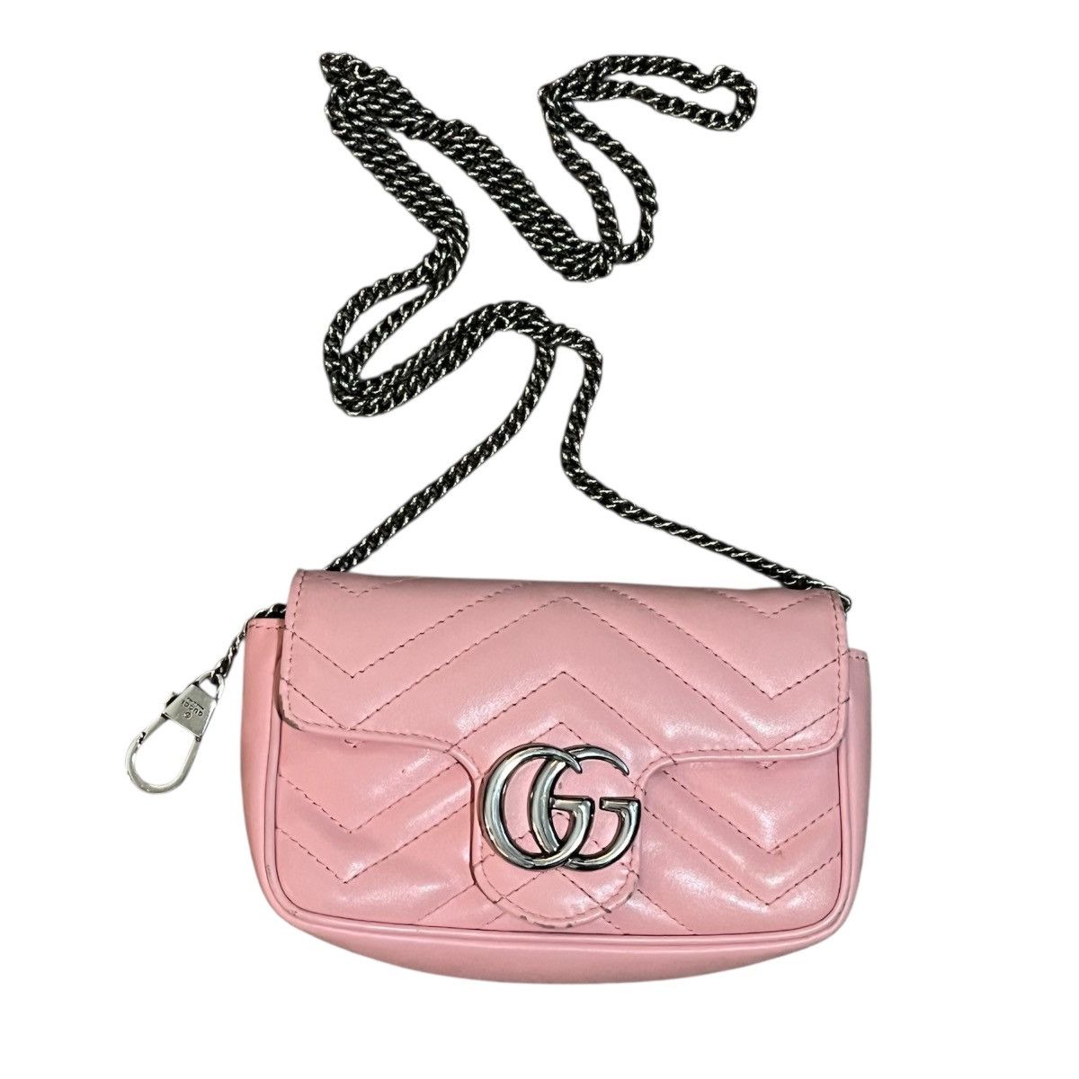 Gucci GG Marmont Mini Bag in Pink, Women's