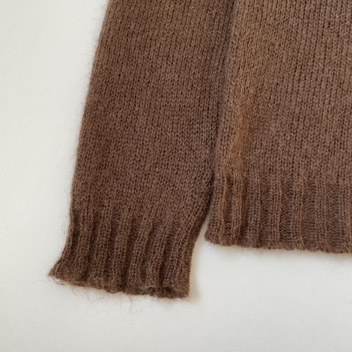 Marni Brown Mohair Sweater Size US XL / EU 56 / 4 - 15 Thumbnail