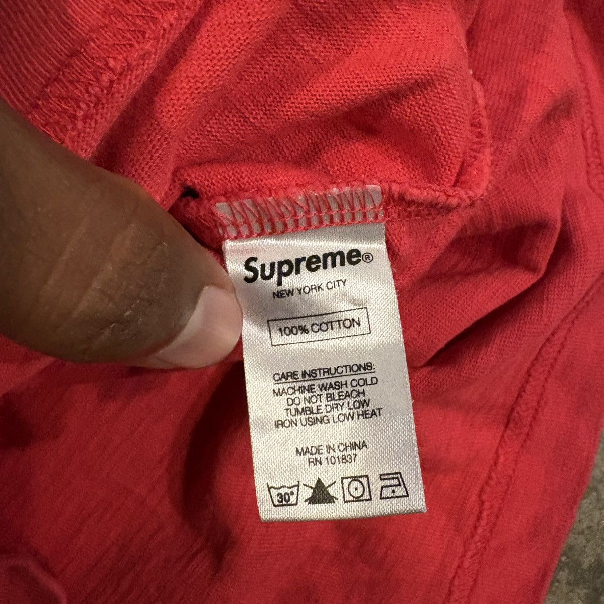 Supreme Supreme Small Logo Pocket Tee Size US M / EU 48-50 / 2 - 4 Thumbnail