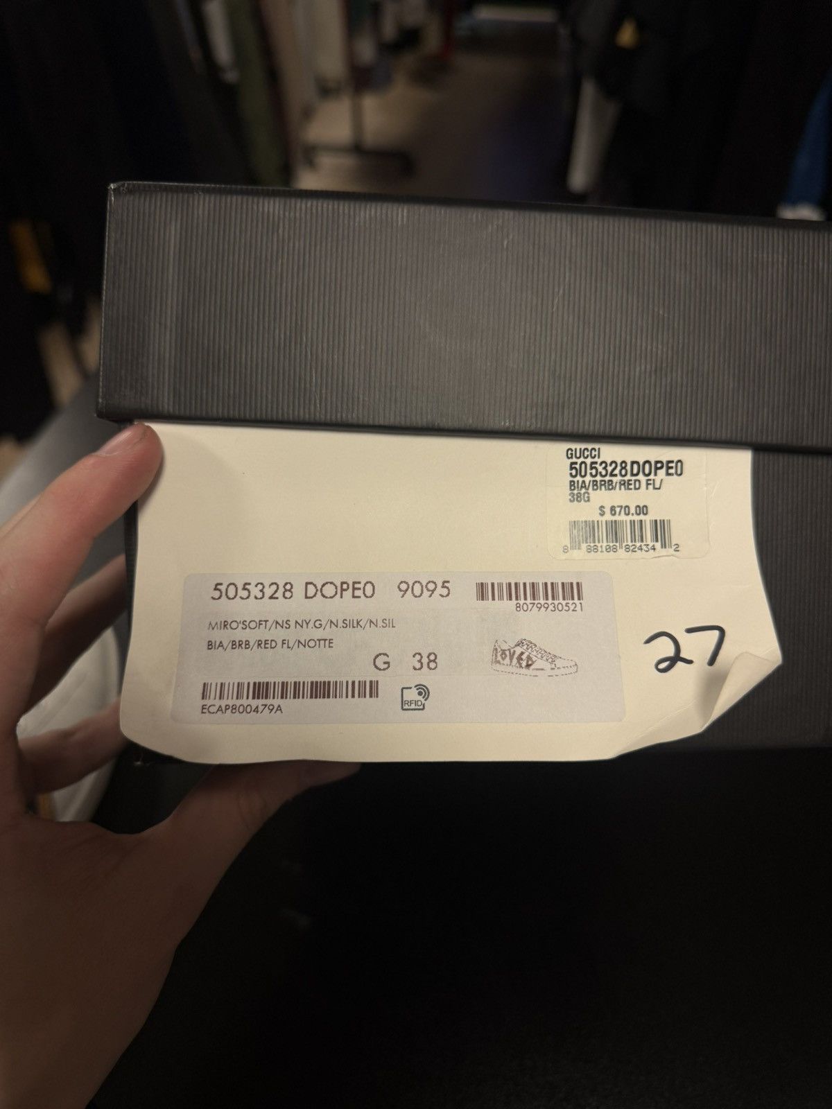 Gucci Gucci Low Top “Loved” Sneakers Colorful Size 38G Size US 8 / EU 41 - 16 Thumbnail