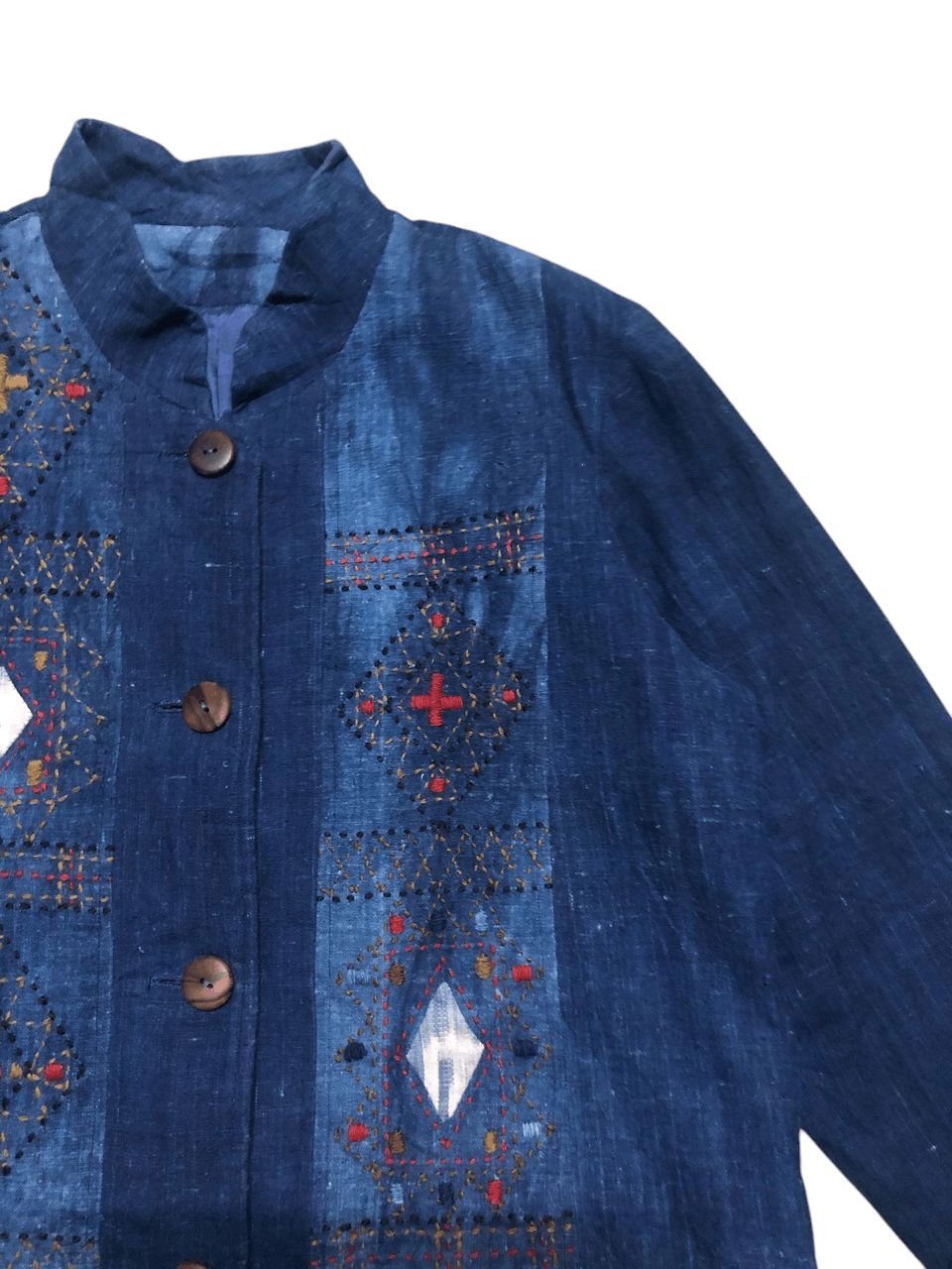 Indigo Vintage Indigo Native Button Jacket Inspired Kapital Style Size US M / EU 48-50 / 2 - 4 Thumbnail