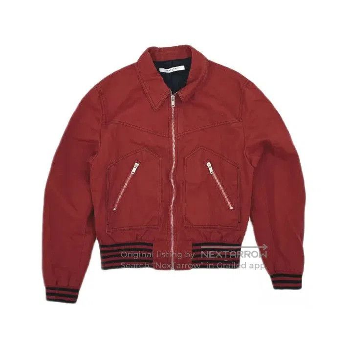 Givenchy Givenchy Unisex Red Lapel Jacket. Size US M / EU 48-50 / 2 - 1 Thumbnail