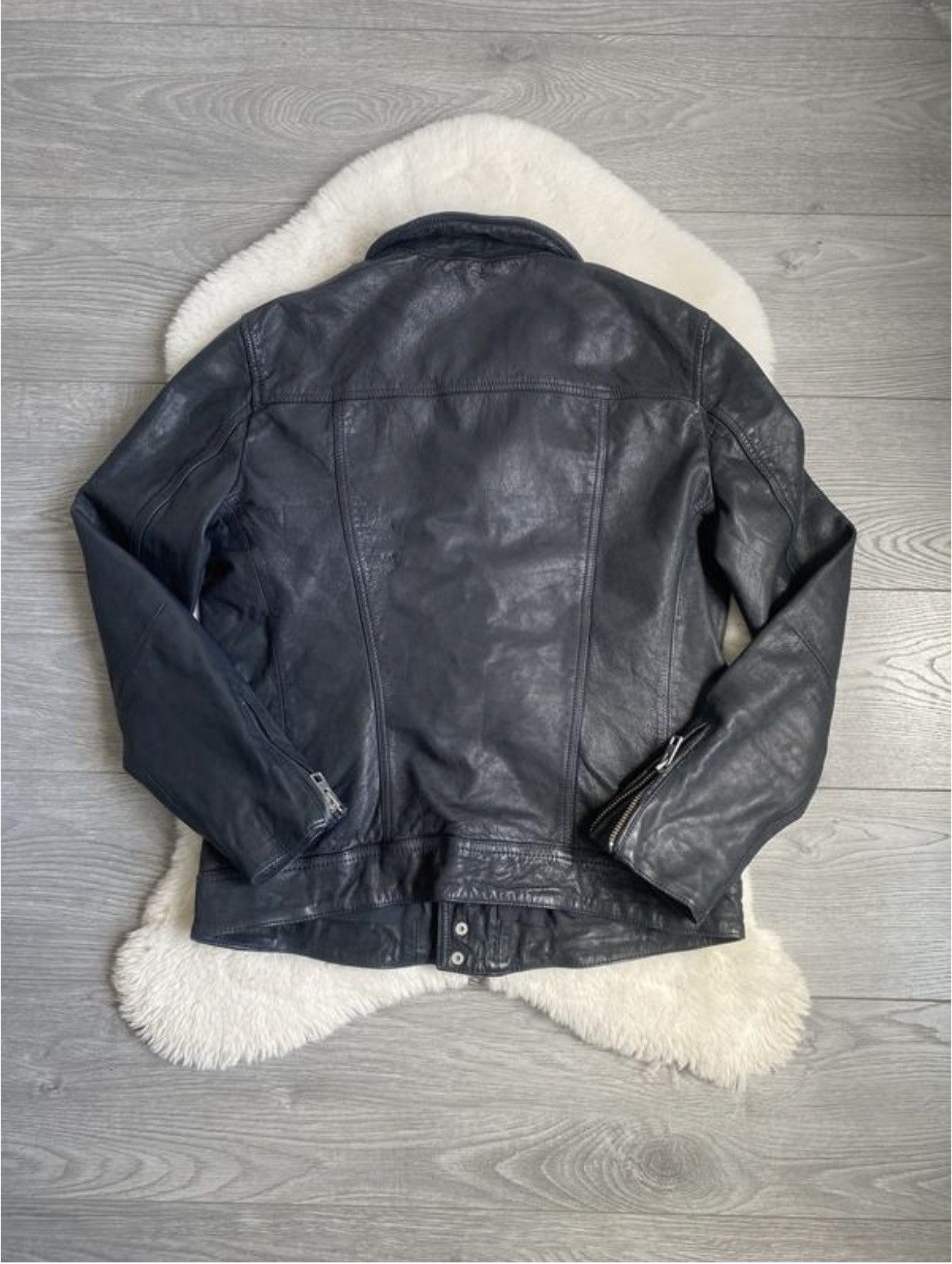 Allsaints All saints Allsaints leather moto biker jacket multizip Size US L / EU 52-54 / 3 - 3 Thumbnail