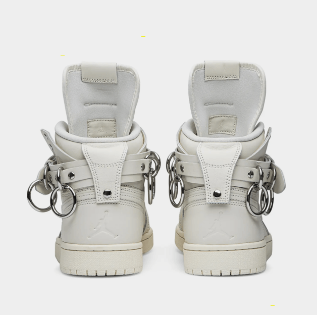Comme des Garcons × Jordan Brand Comme des Garçons x Air Jordan 1 Retro Strap High 'White' Size US 13 / EU 46 - 2 Thumbnail