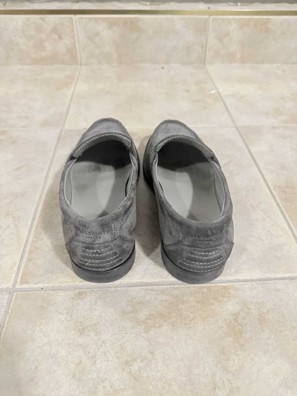 Allsaints ALLSAINTS Suede Penny Loafers Size US 9.5 / EU 42-43 - 3 Thumbnail