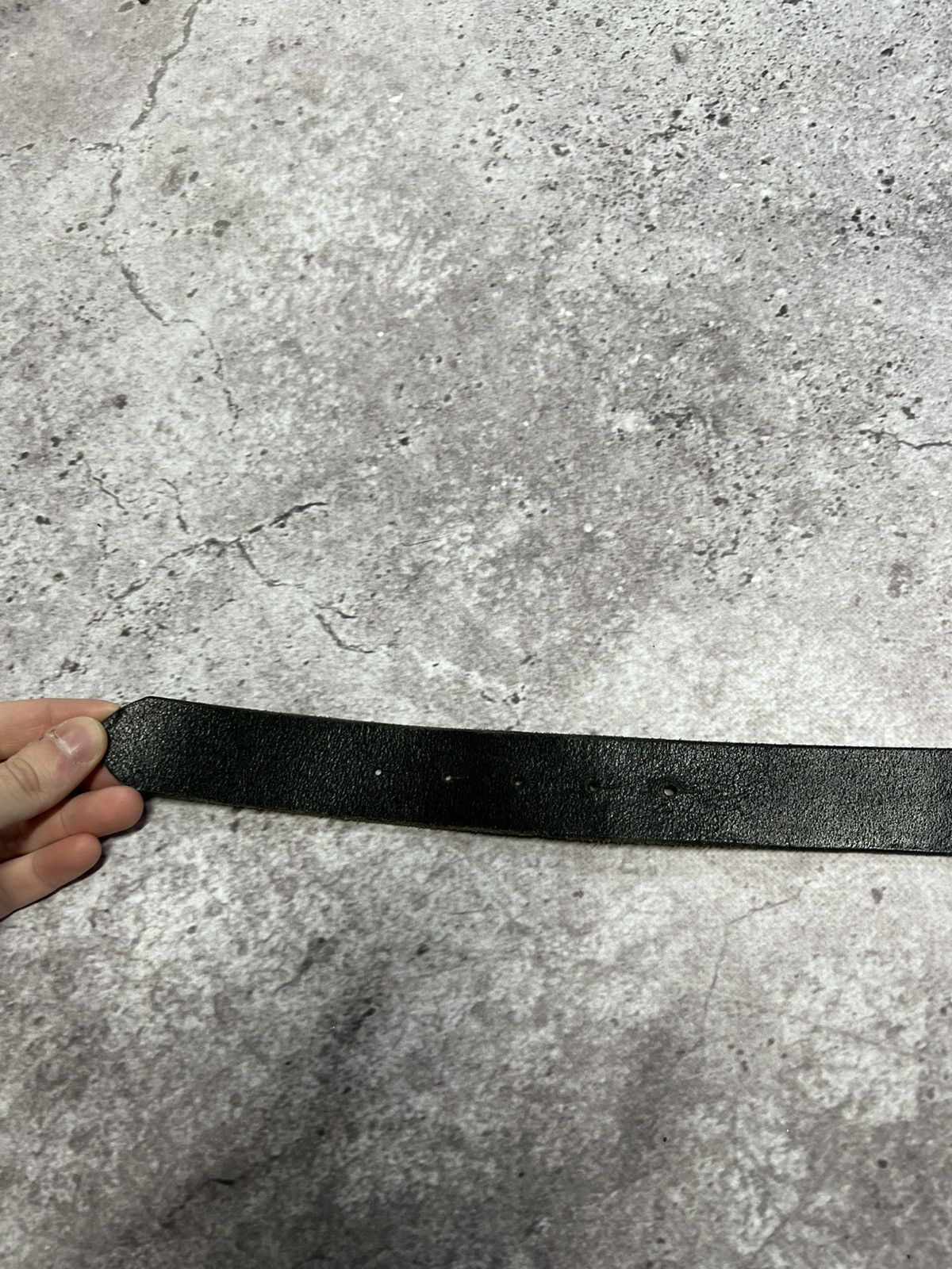 Diesel Vintage Diesel Leather Belt Monogram Big Logo Japanesse Y2K Size ONE SIZE - 13 Thumbnail