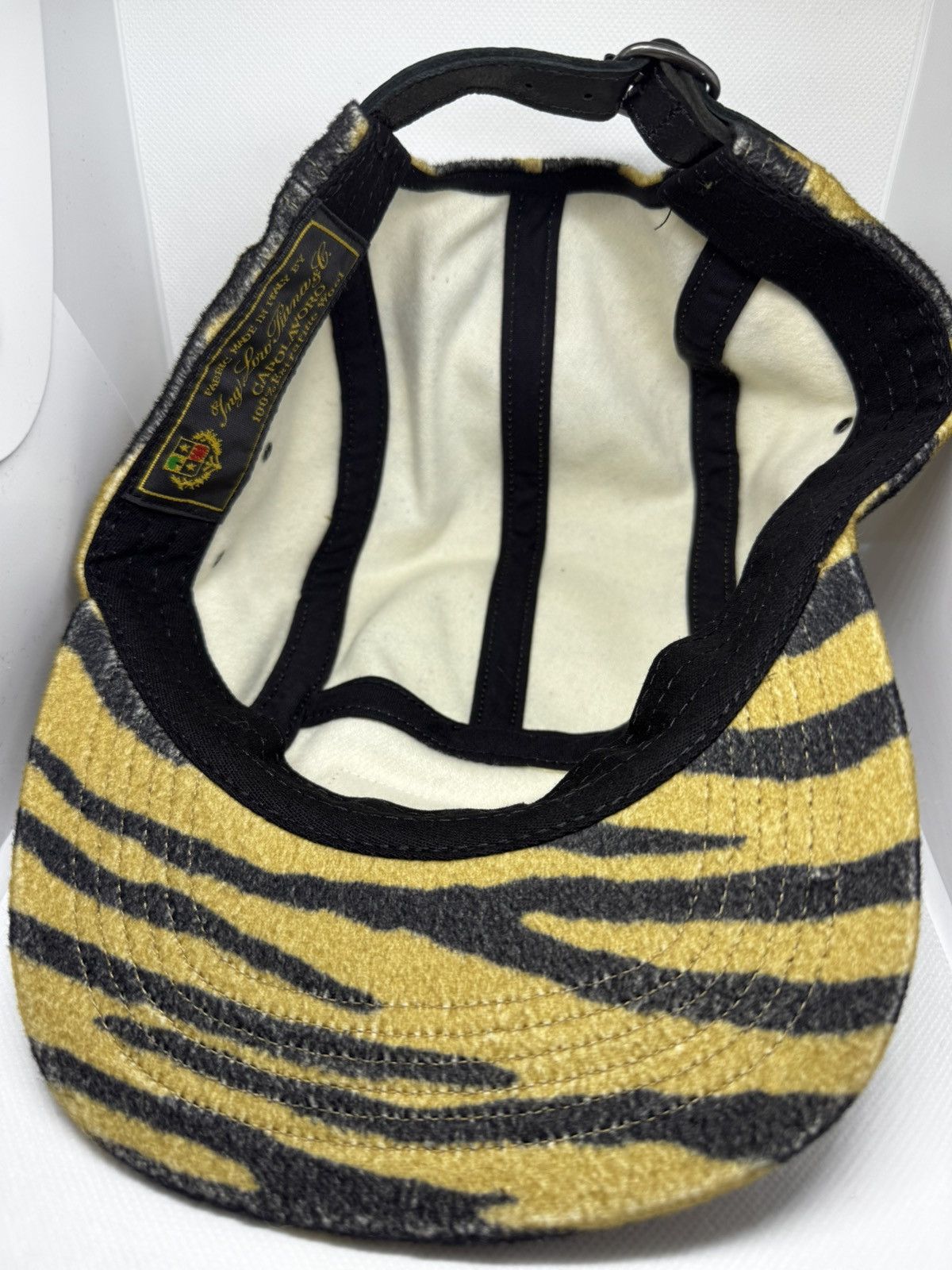 Supreme Supreme Wool Tiger Stripe Camp Cap Size ONE SIZE - 2 Thumbnail