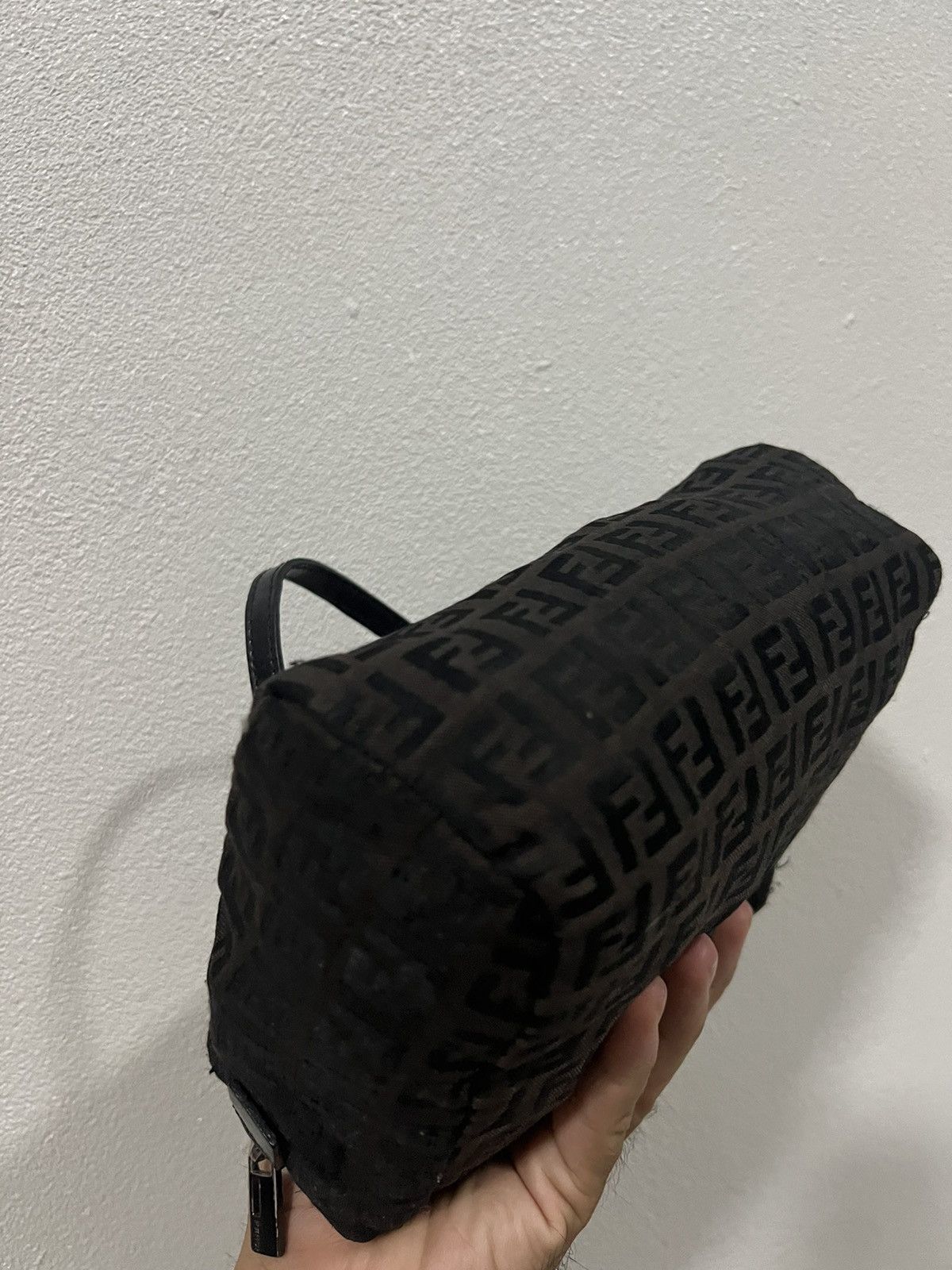 Fashion Nova × Fendi Fendi Zucchino canvas mini bag Size ONE SIZE - 9 Thumbnail