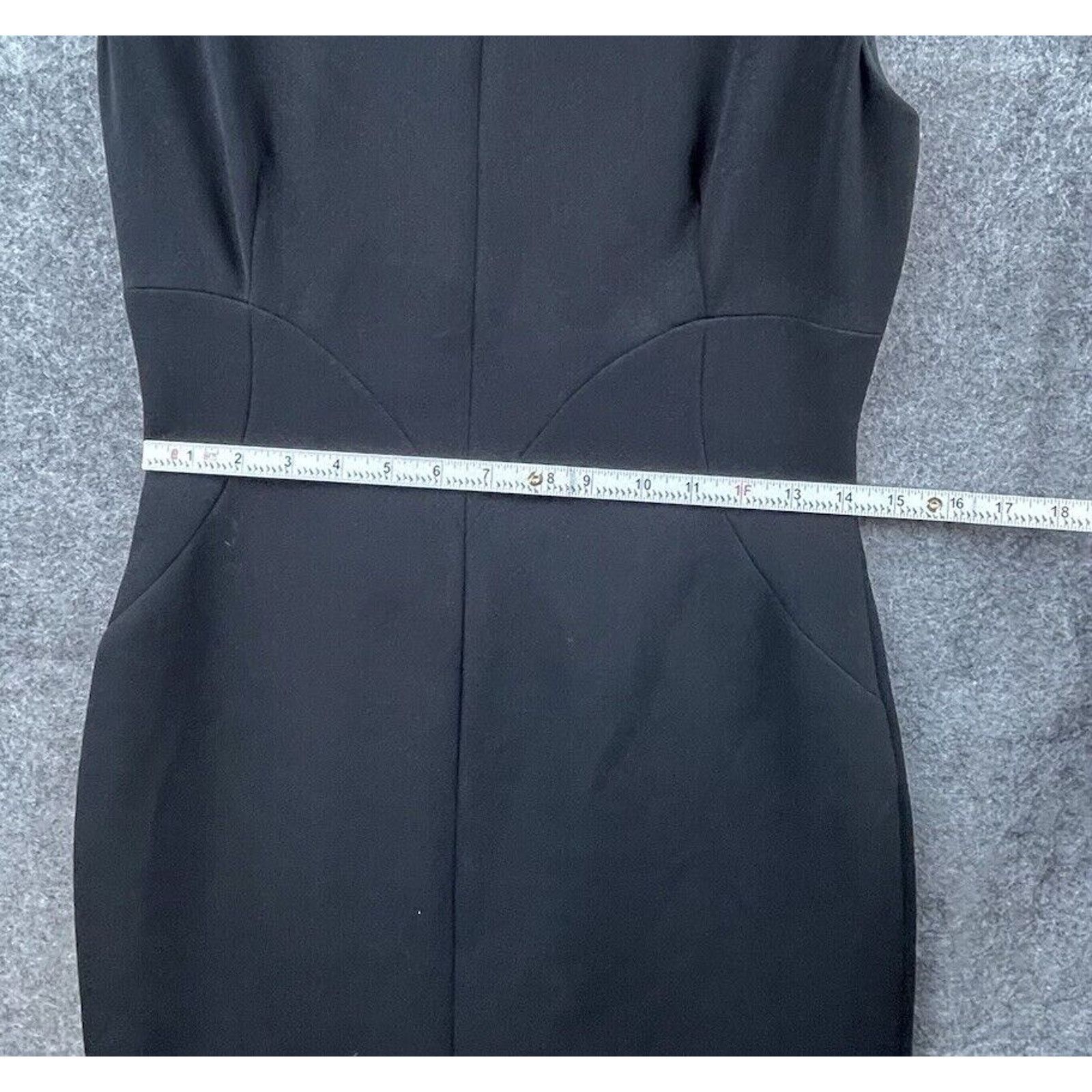 Elie Tahari Tahari Dress Womens 6 LBD Fitted Chic Career Business Size M / US 6-8 / IT 42-44 - 5 Thumbnail