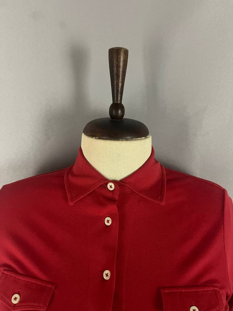 Moncler Moncler Shirt Red Size XS / US 0-2 / IT 36-38 - 3 Thumbnail