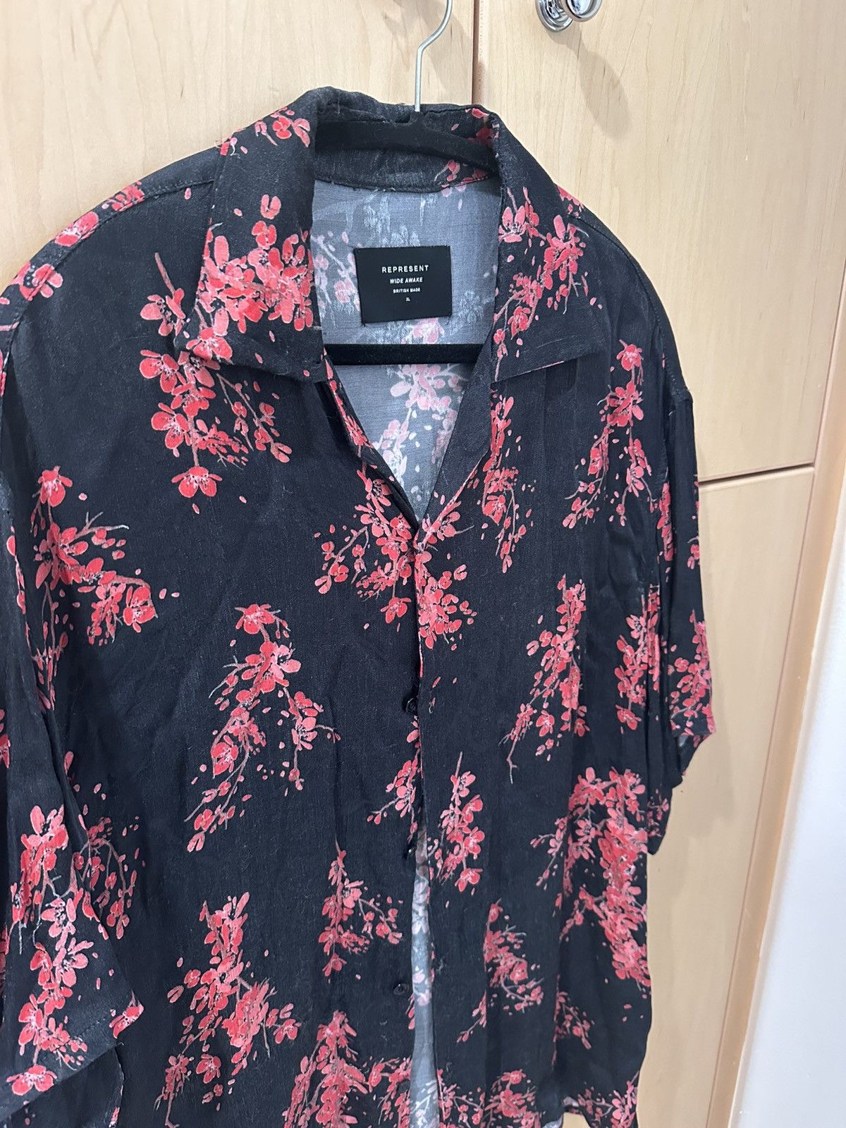 Represent Clo. Floral Shirt - Black Size US XL / EU 56 / 4 - 3 Thumbnail
