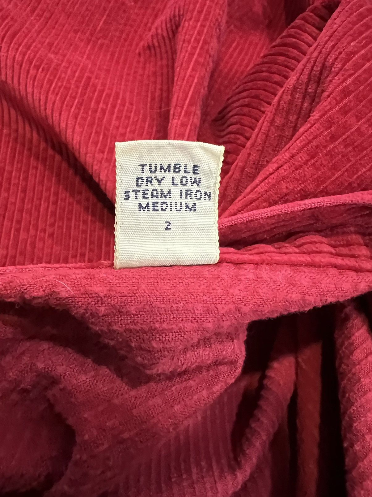 Polo Ralph Lauren Vintage Ralph Lauren Polo Bear Red Corduroy Shirt XL Size US XL / EU 56 / 4 - 10 Thumbnail