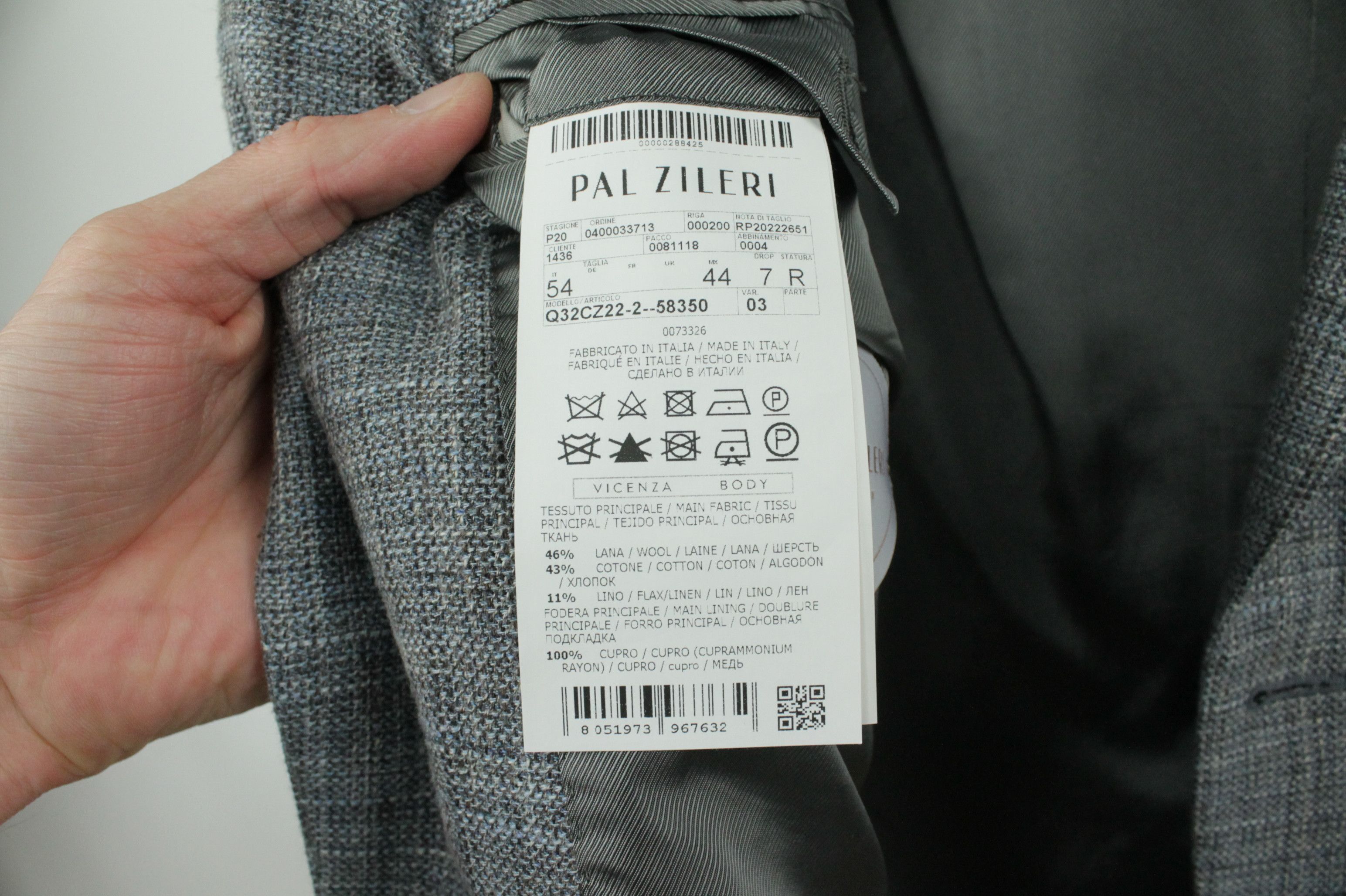 Pal Zileri Pal Zileri Vicenza Knit Fabric Sport Coat Blazer Jacket Size US L / EU 52-54 / 3 - 9 Thumbnail