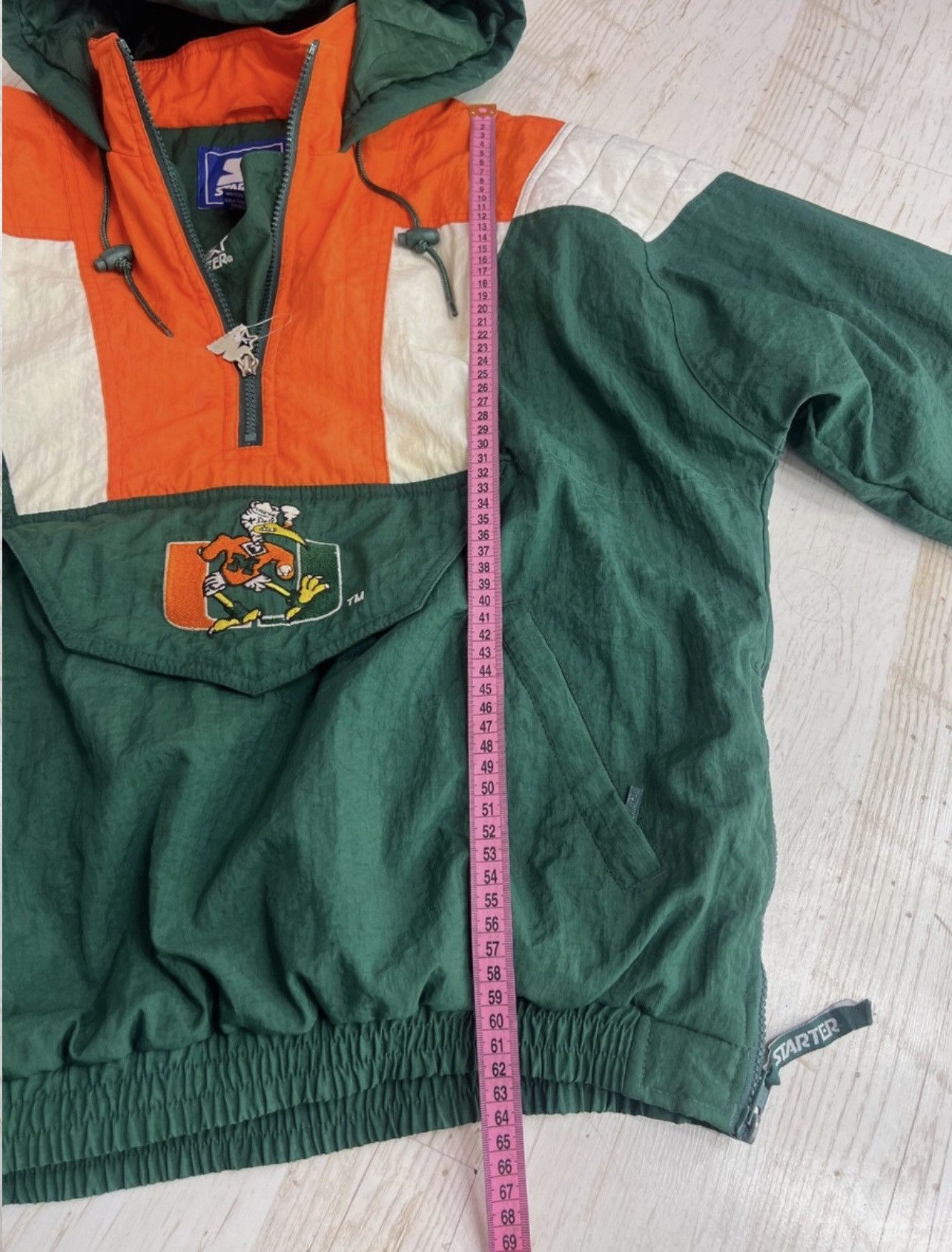 Starter Vintage Starter Miami Hurricanes Jacket – 90s – Size S Size US S / EU 44-46 / 1 - 14 Thumbnail