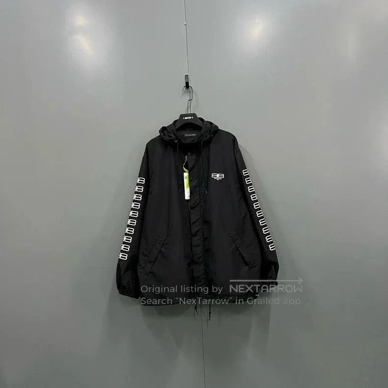 Balenciaga Balenciaga Side BB Print Jacket. Size US S / EU 44-46 / 1 - 1 Thumbnail