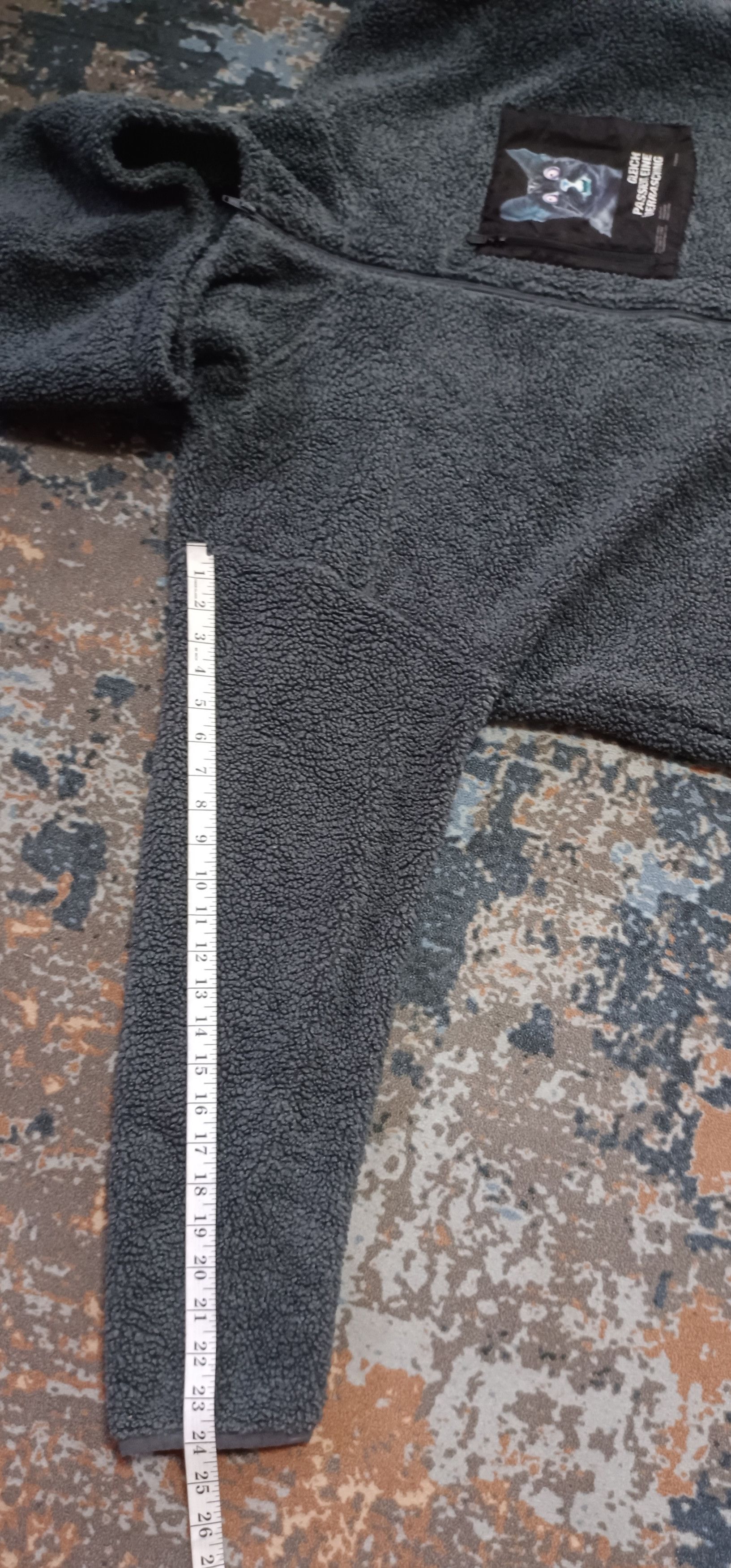 Japanese Brand Graniph Deployment Of Shock Boa Fleece Zip Hoodie(CAT) Size US XL / EU 56 / 4 - 12 Thumbnail